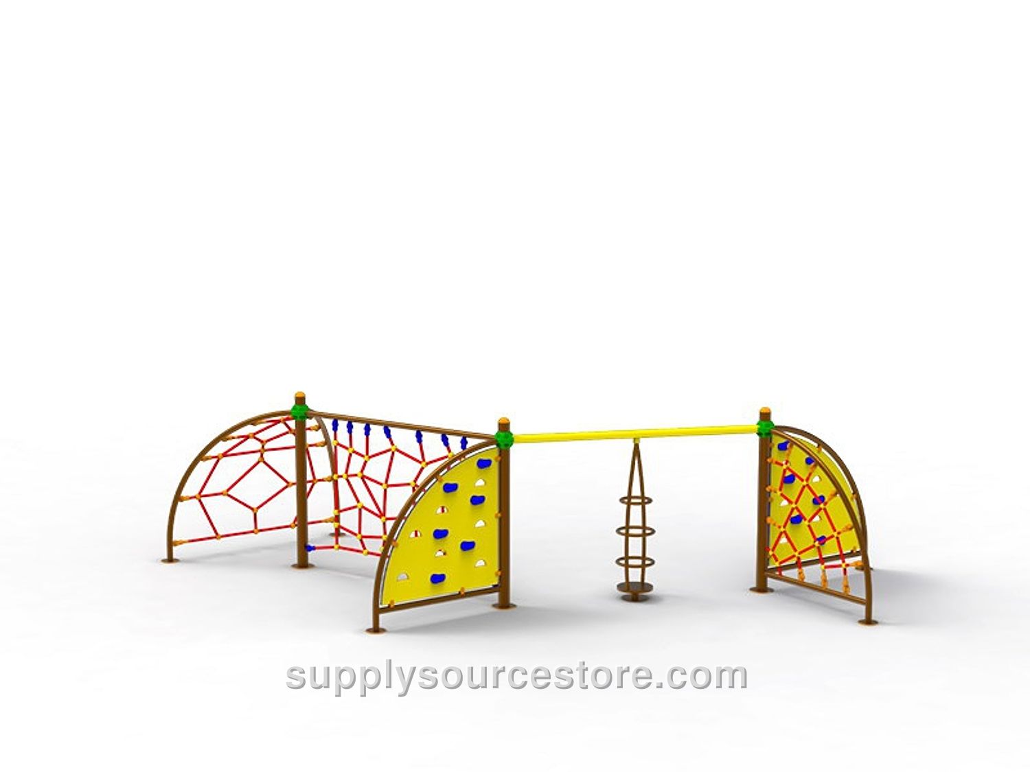Ho-102 HDPE Rope Play Area