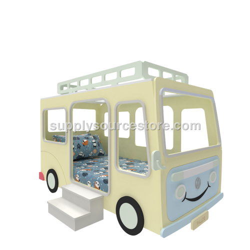 Yellow Minibus Bed – Children's Car Bed