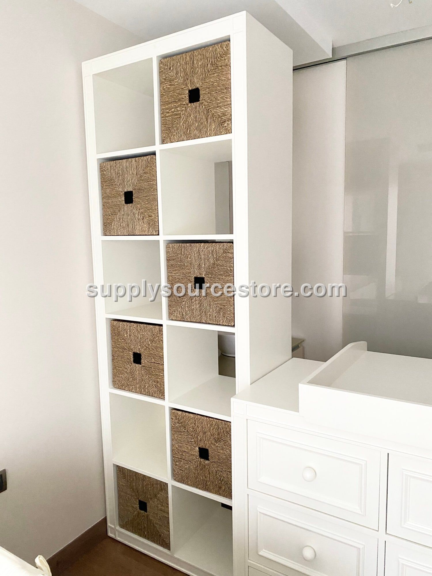 Noble Series Large Toy Cabinet | With Basket Children's Room Organizer