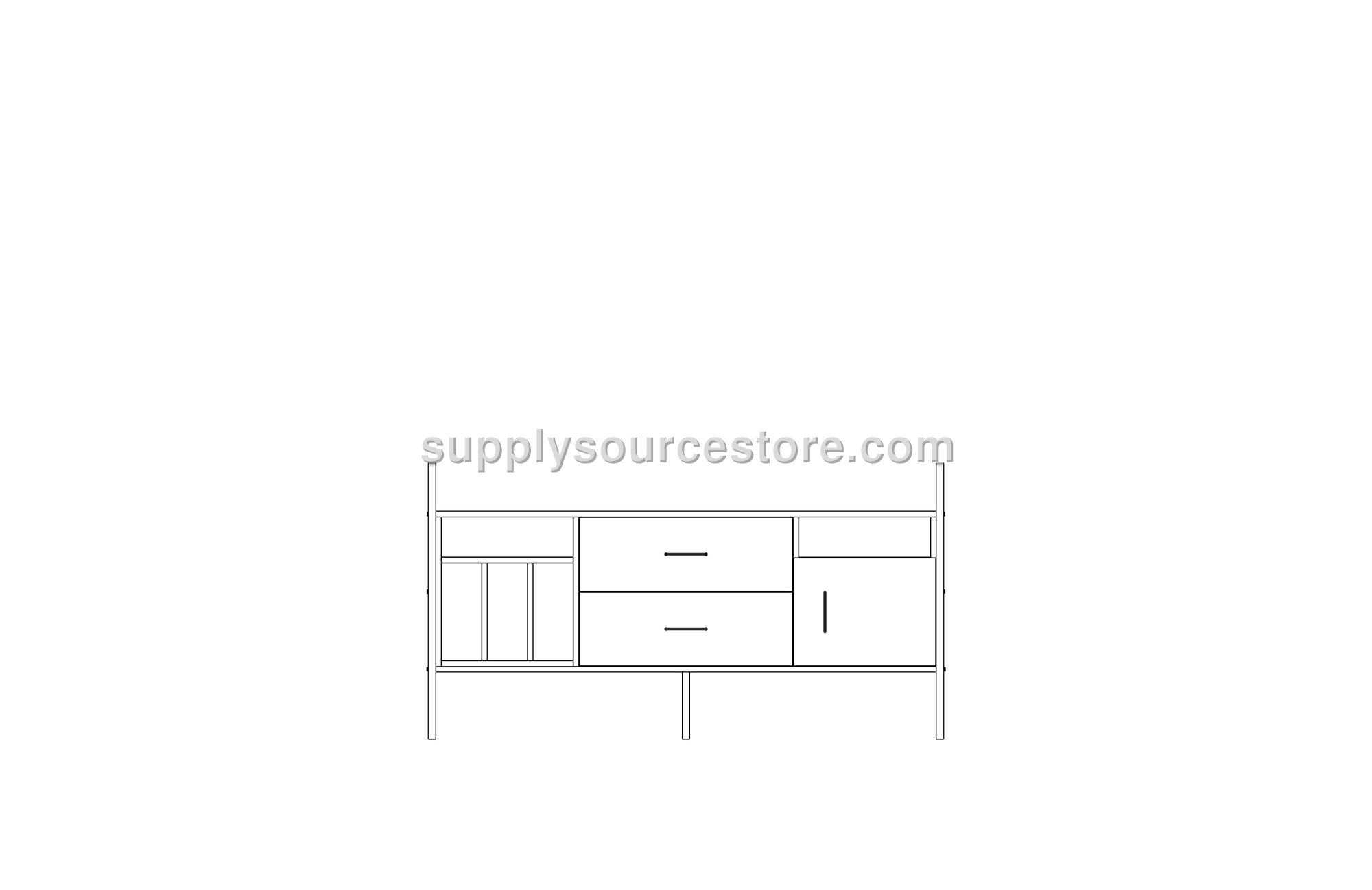 Sideboard Mini W166