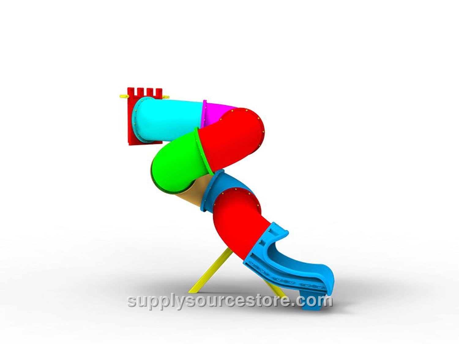 Yky-26 H:275 Spiral S Tube Slide