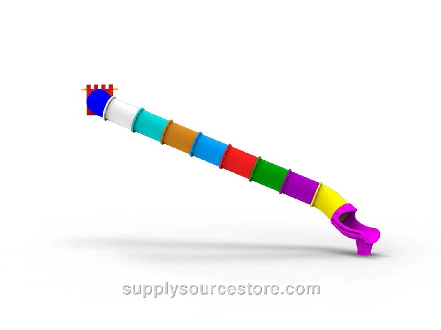 Yky-28 H:435 90 Tube Slide