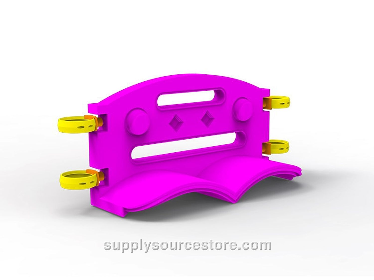 Yp-02 Double Flat Slide Railing