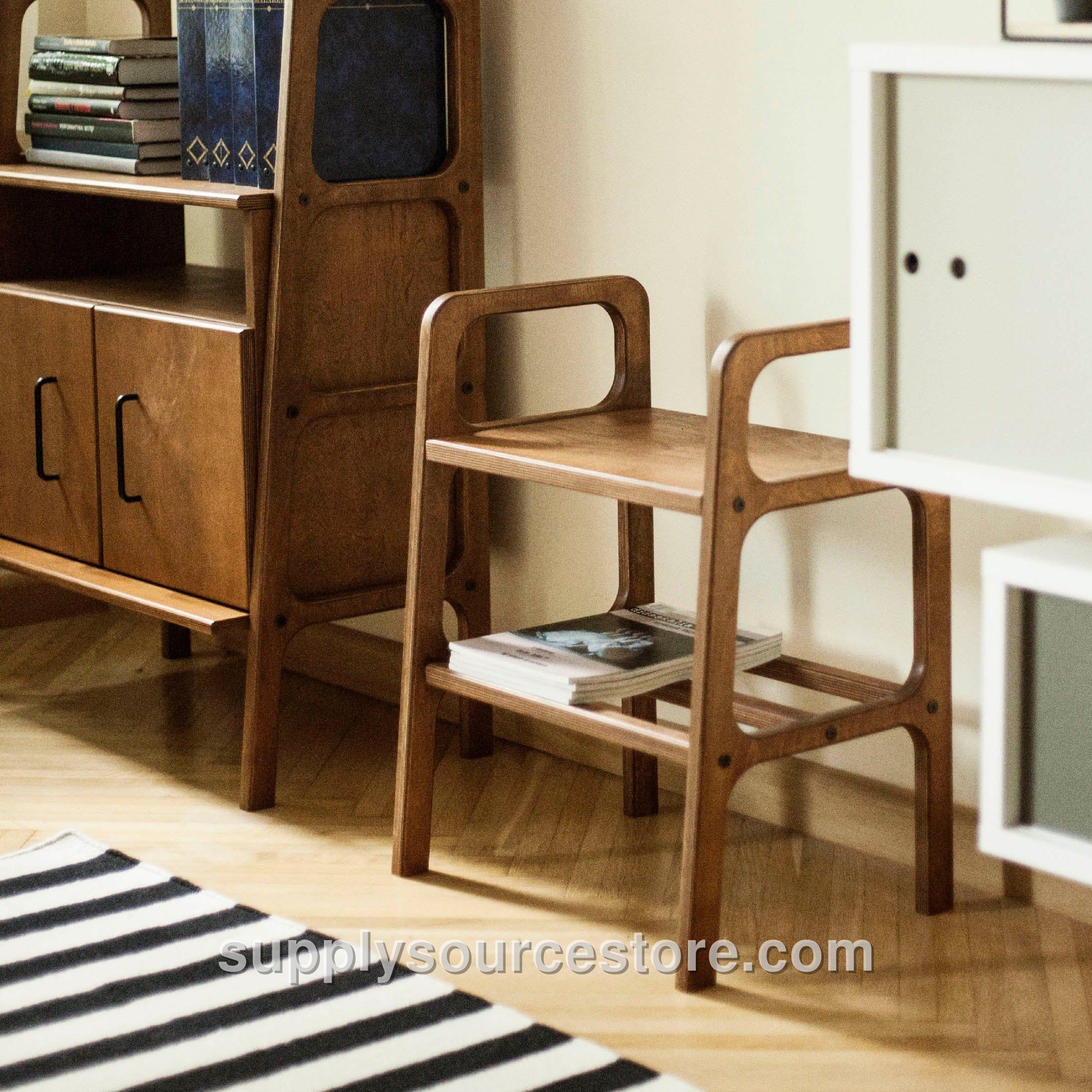 Mid-Century Bench Stool · 51 cm (20.1 in)