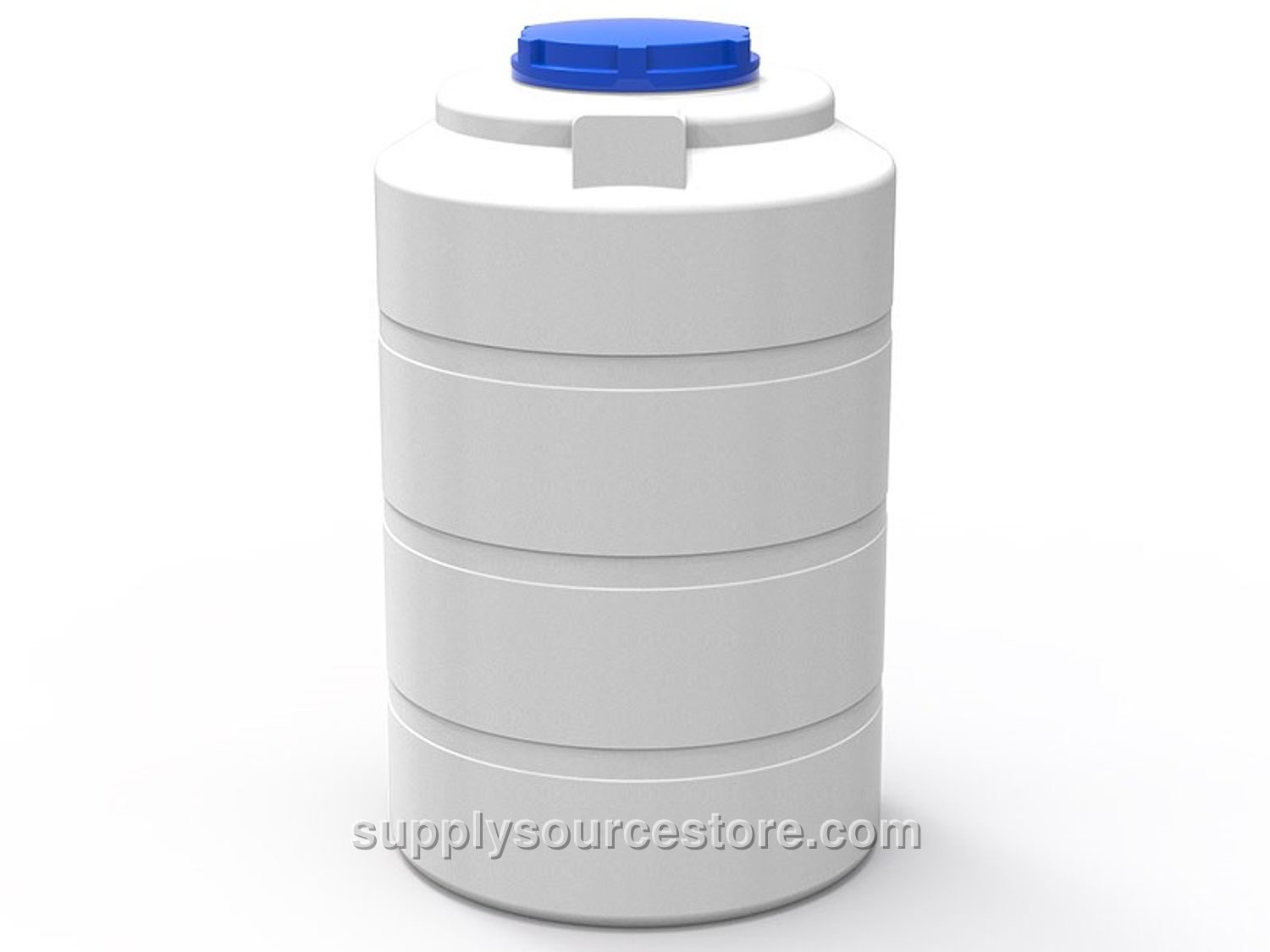 500 Lt Vertical Polyethylene Tank White DD-04