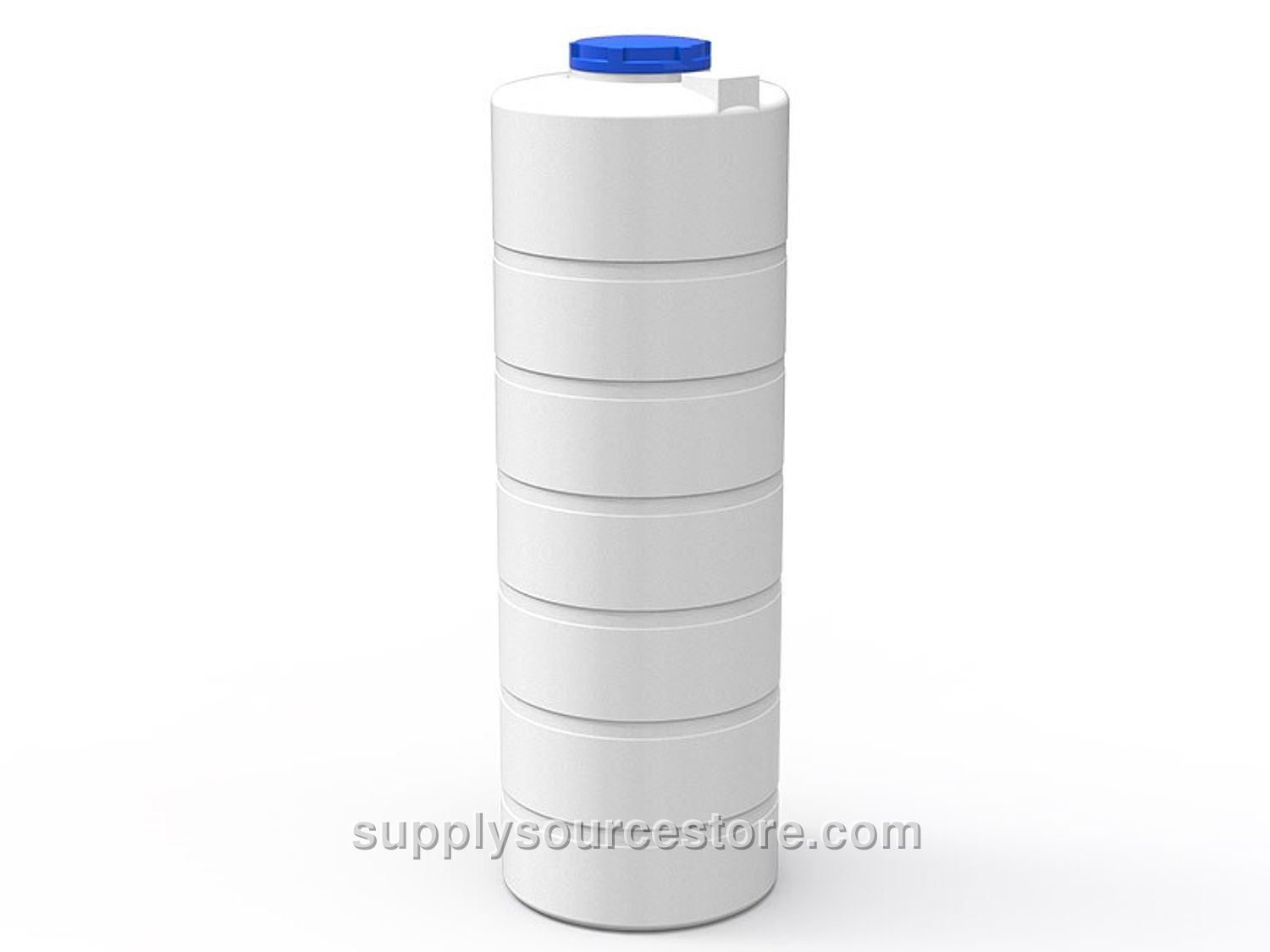 1000 Lt Vertical Polyethylene Tank White DD-05