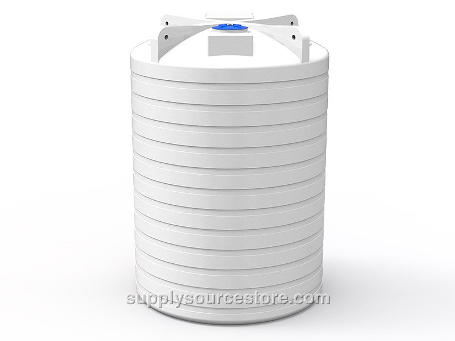 20000 Lt Vertical Polyethylene Tank White DD-12