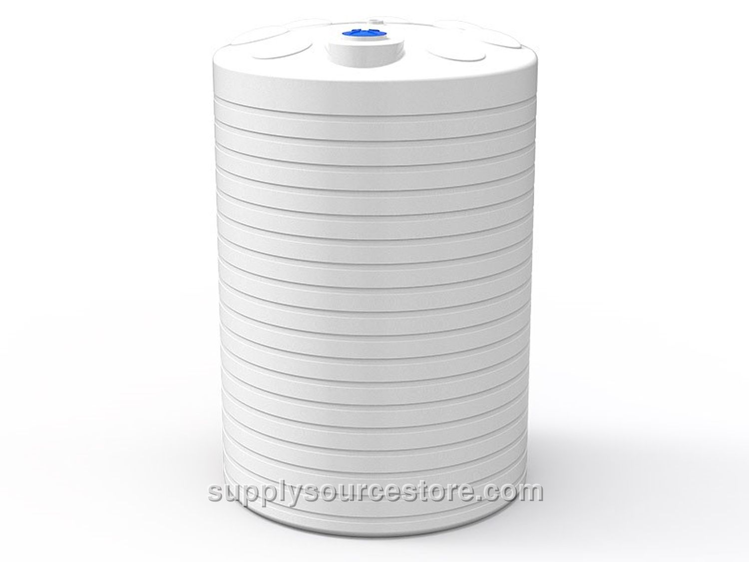 50000 Lt Vertical Polyethylene Tank White DD-13
