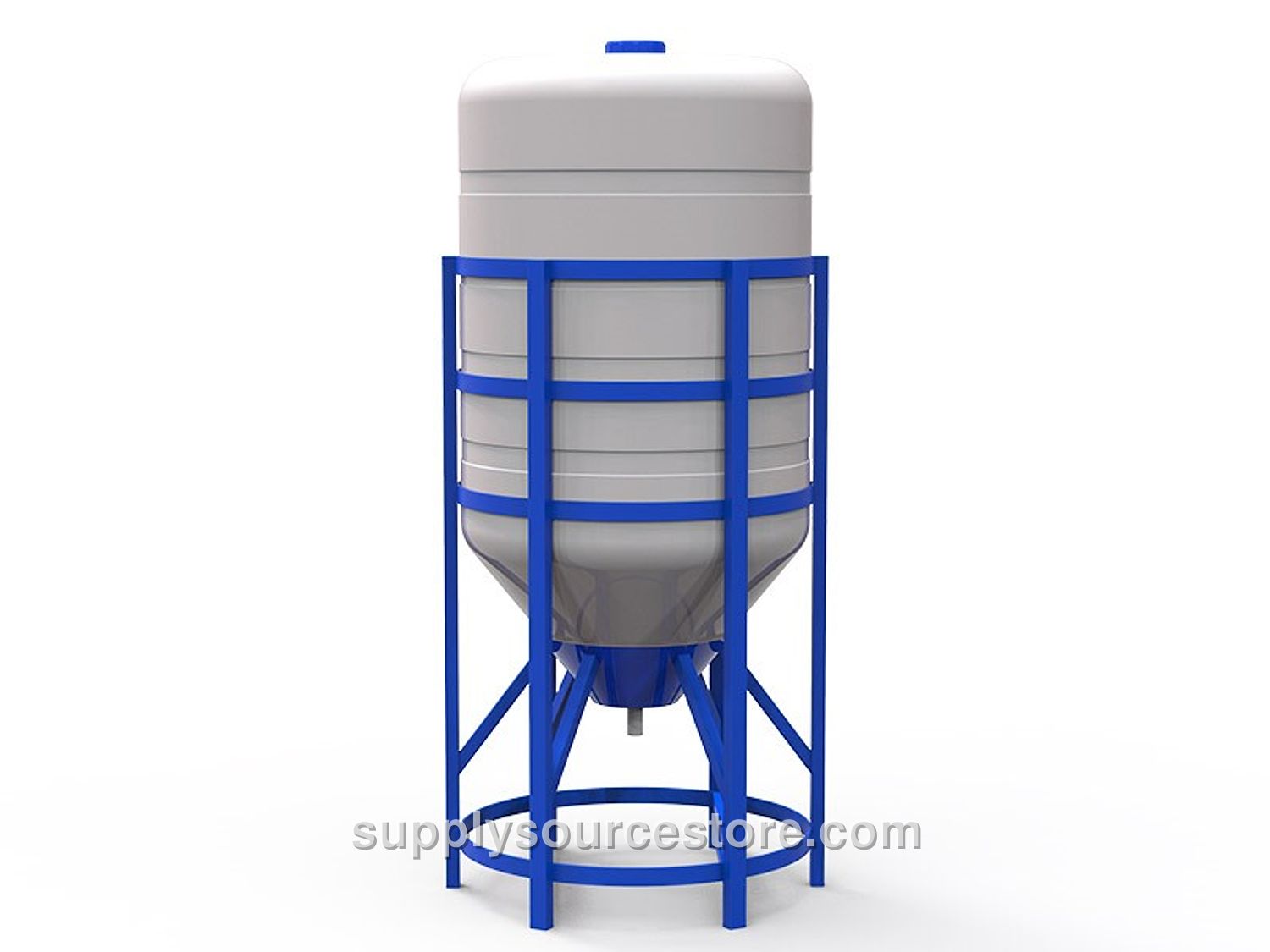 500 Lt Polyethylene Silo White SD-01