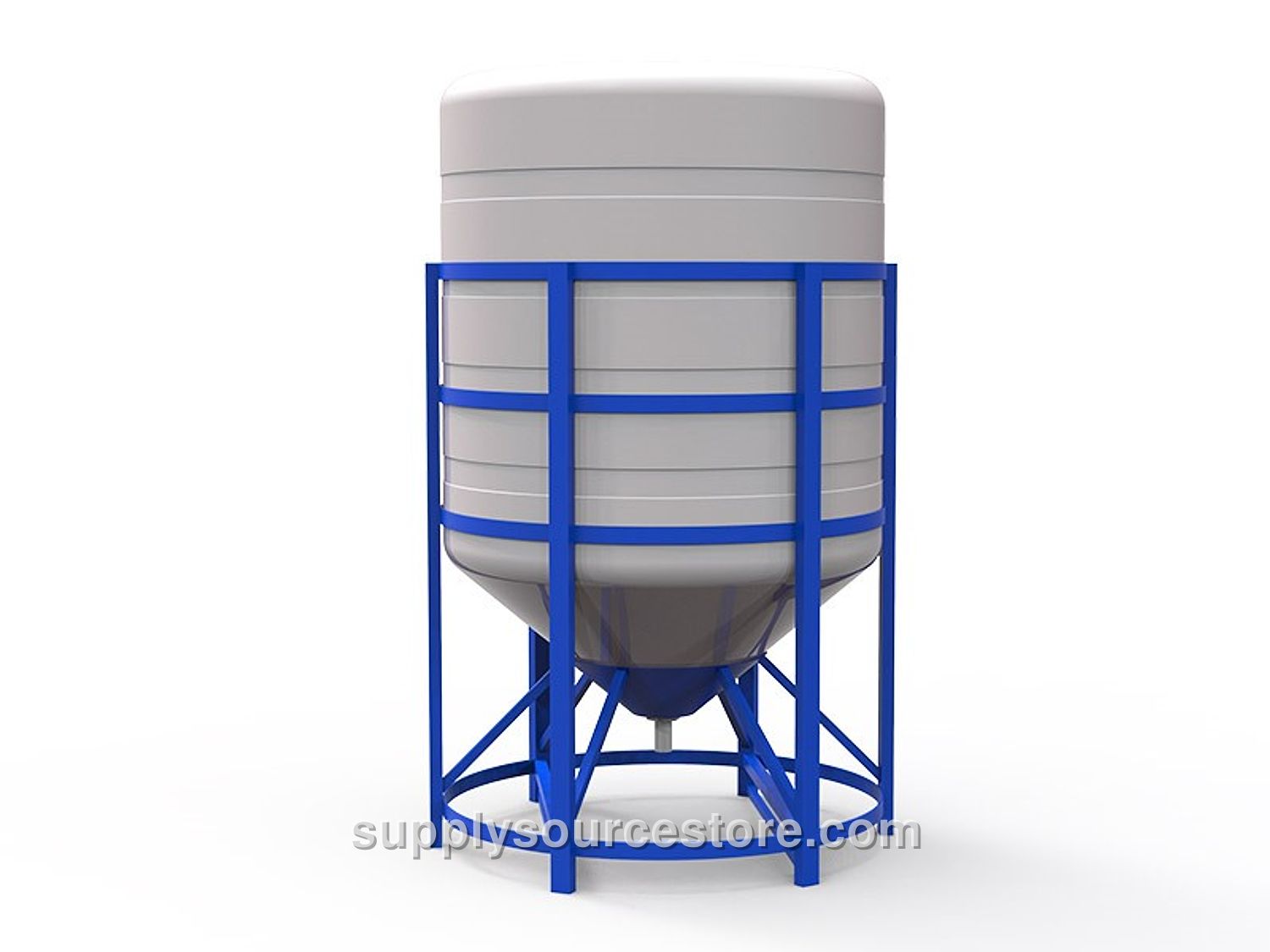 2000 Lt Polyethylene Silo White SD-02