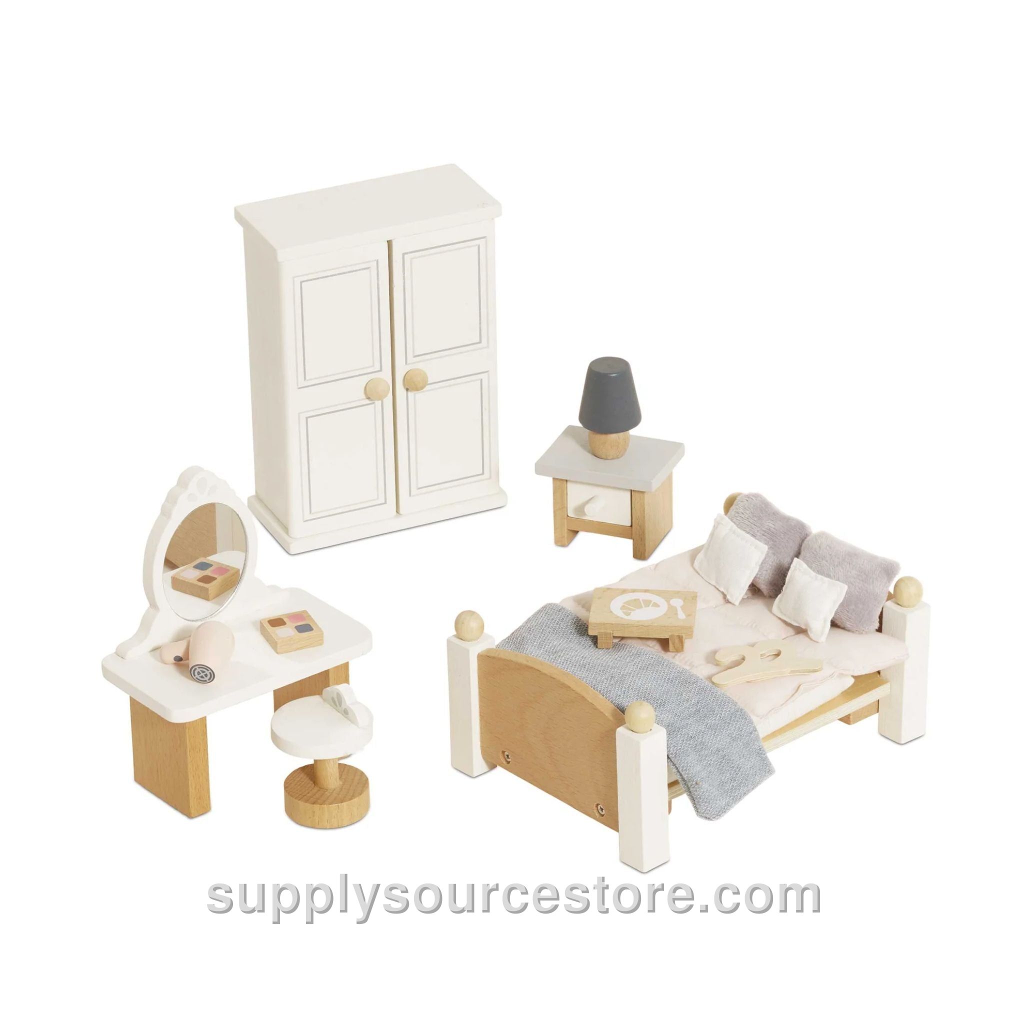 Dolls House Bedroom Set