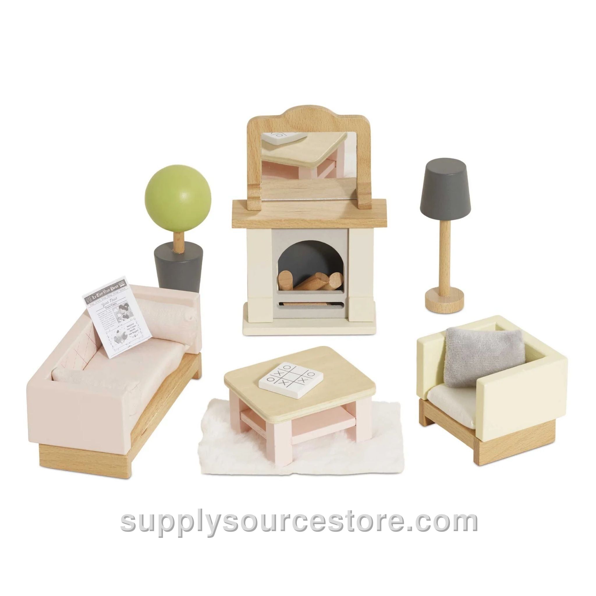 Dolls House Living Room Set