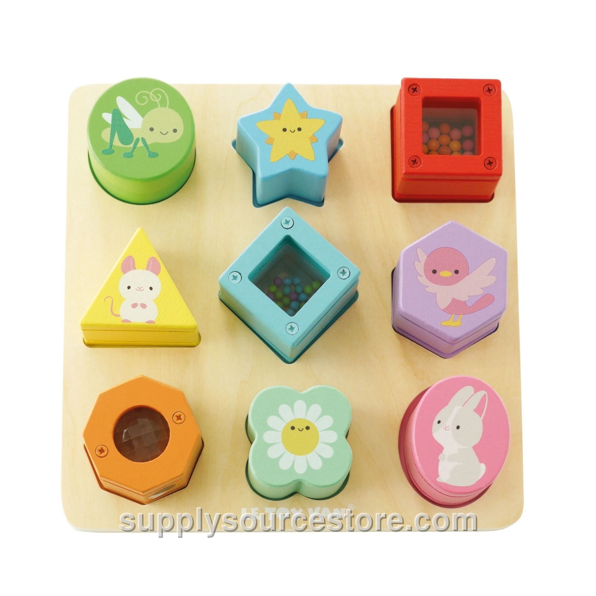 Rainbow Sensory Shape Sorter