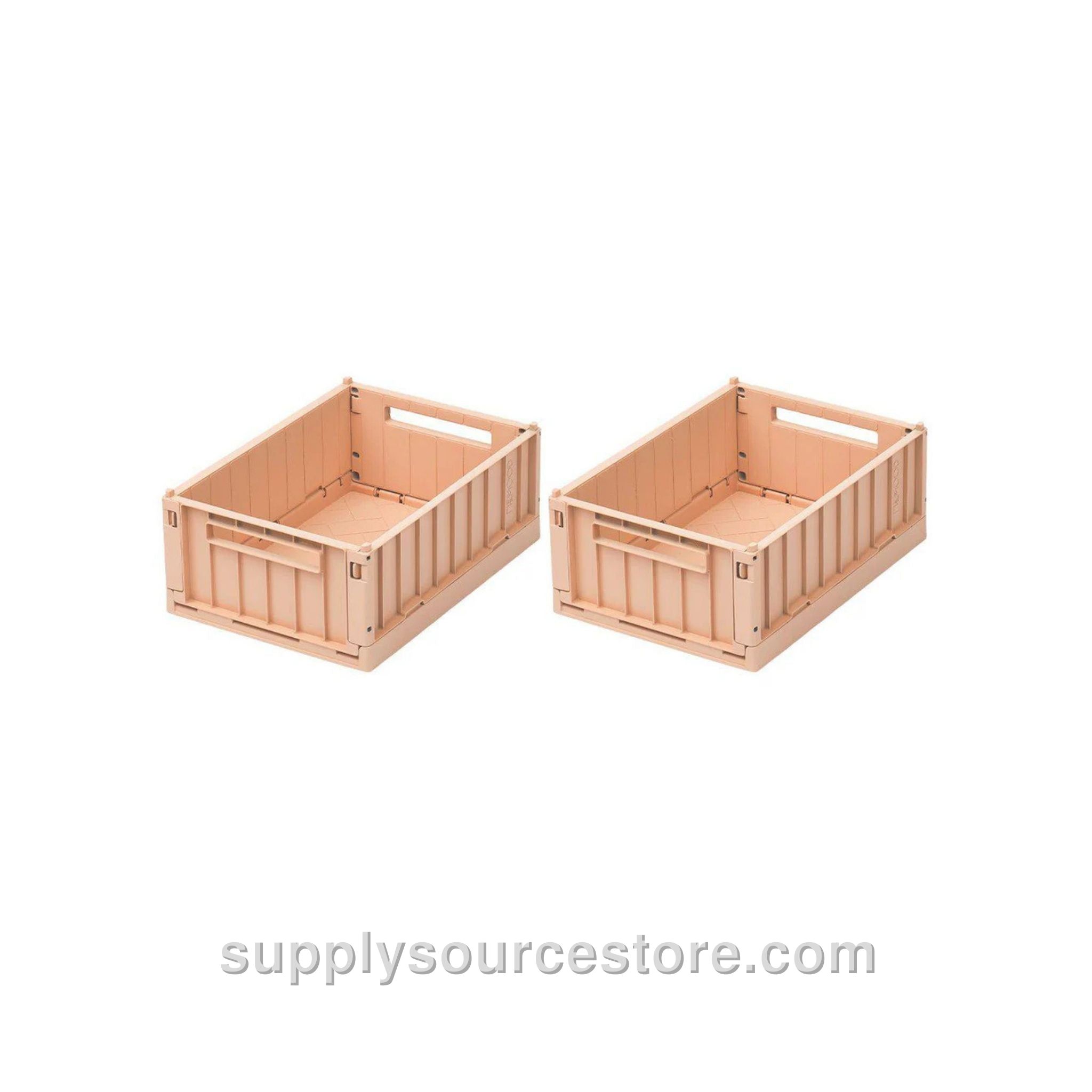 Weston Small Storage Crate Set of 2 - Tuscany Rose