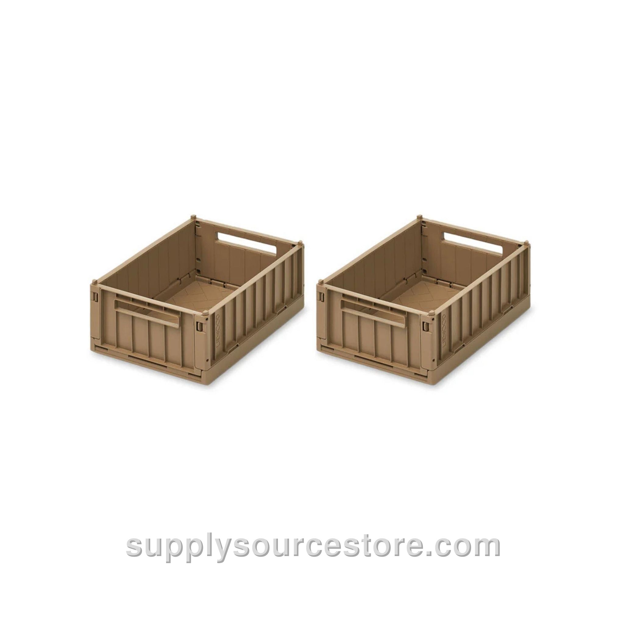 Weston Small Storage Crate Set of 2 - Oat