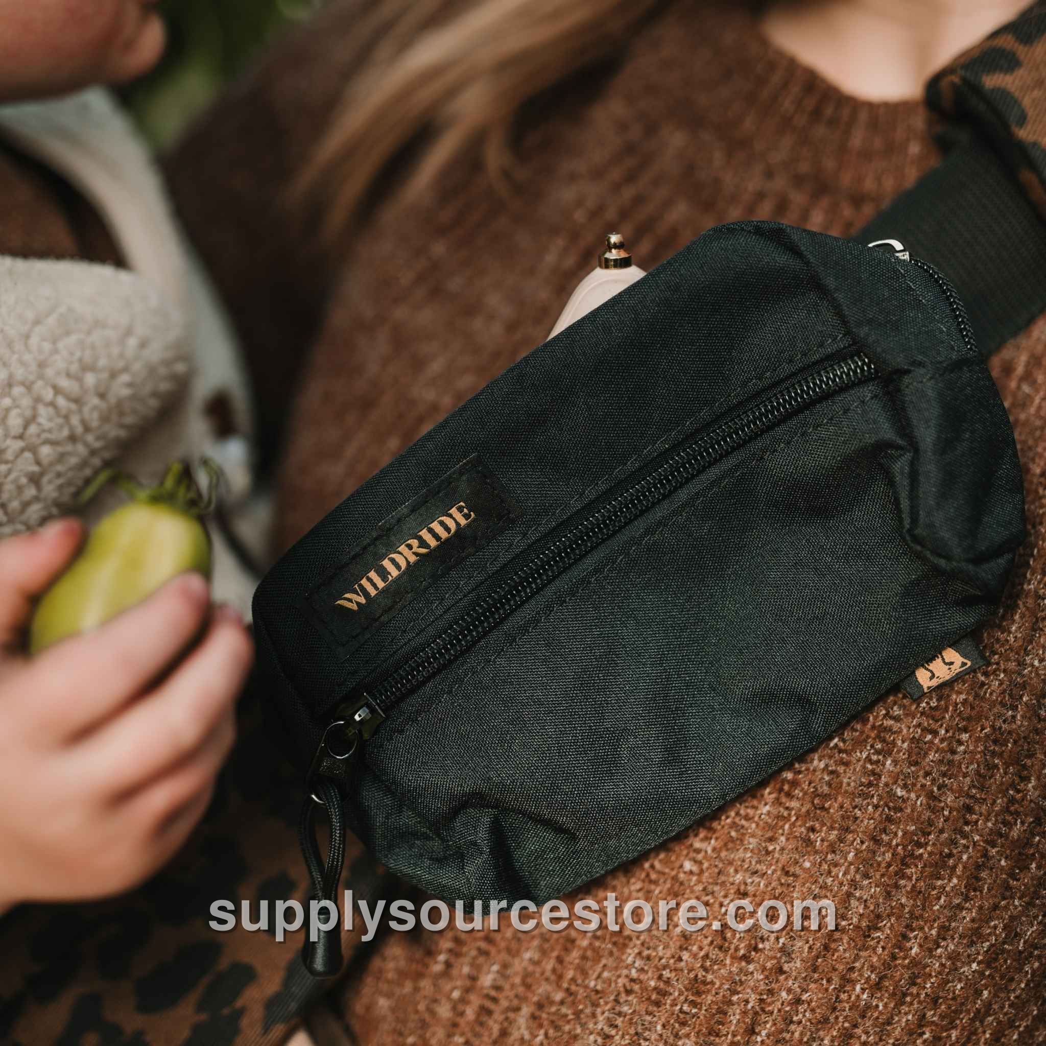Wildride Toddler Carrier Slider Bag Accessory - Black