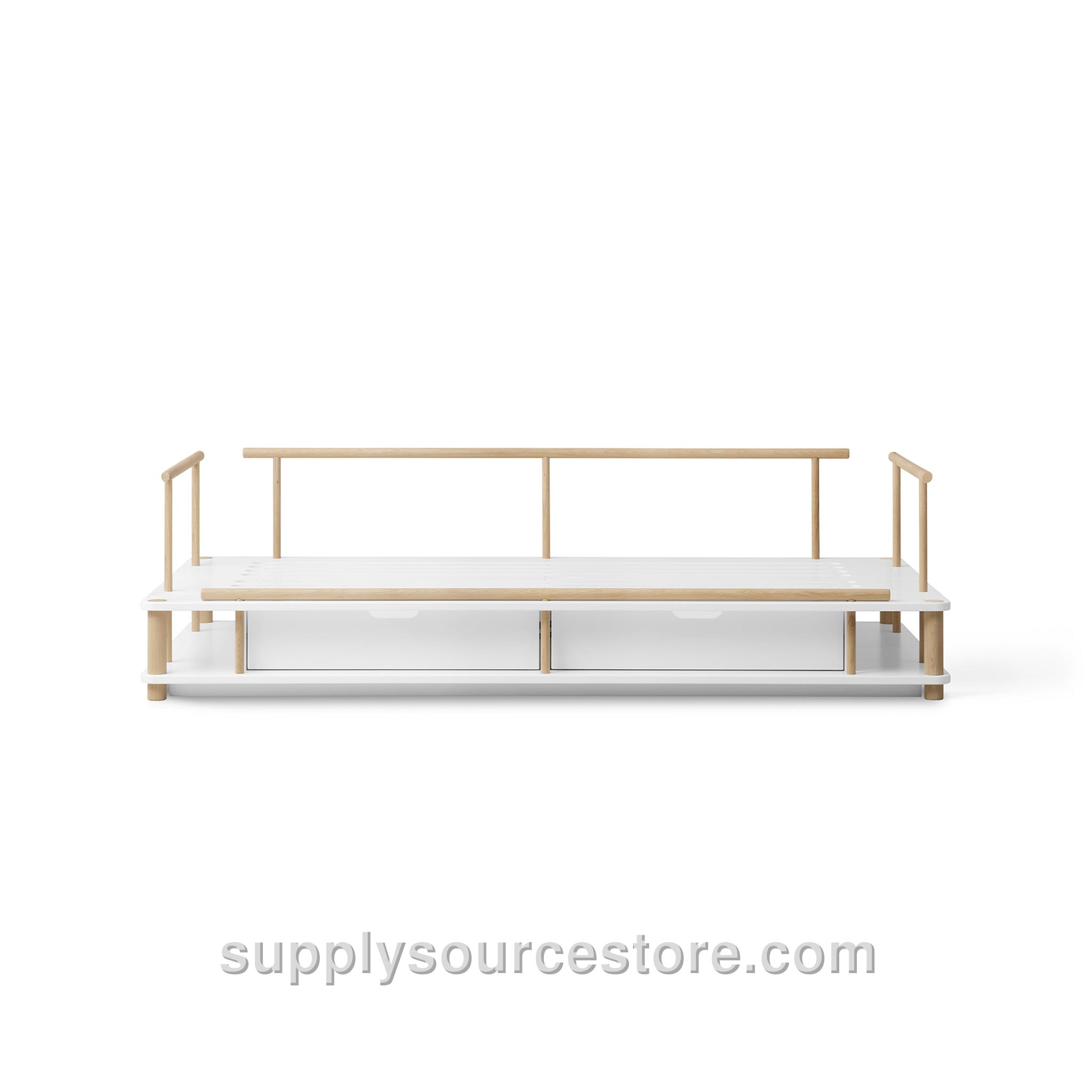 Camp Nomad Day Bed - White & Oak