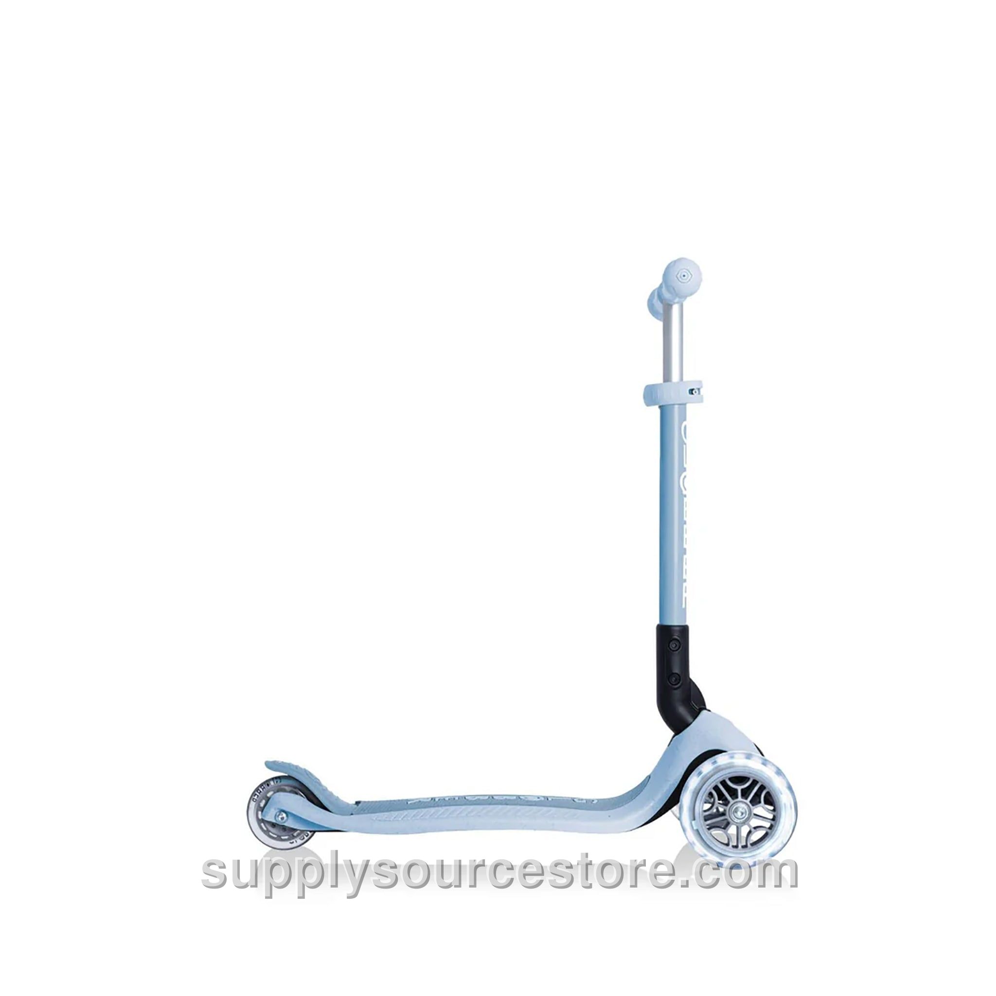 Junior Foldable 3 Wheel Light Up Scooter - Eco - Blueberry