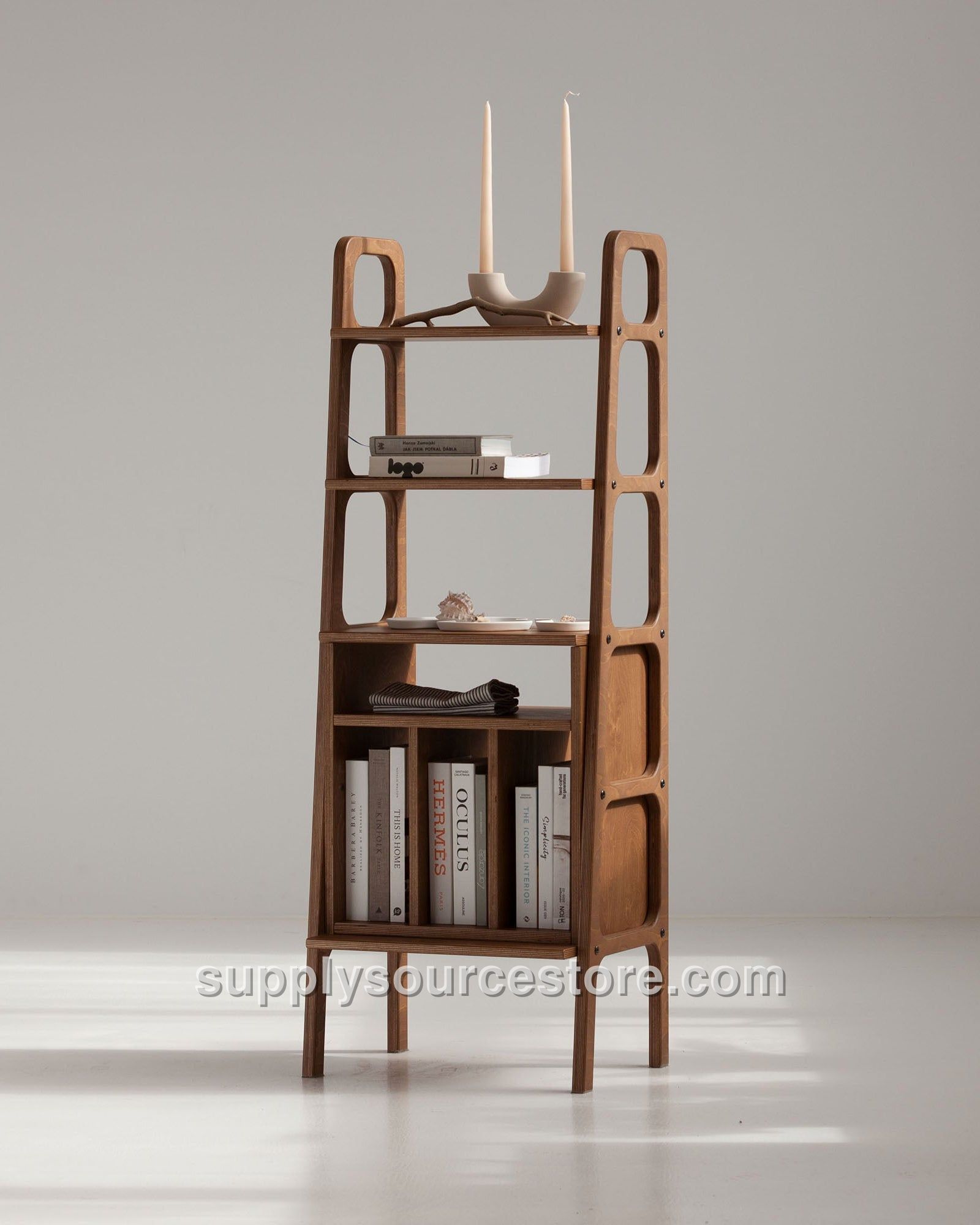 Midi Bookcase with vinyl · 140 cm (55.1 in)