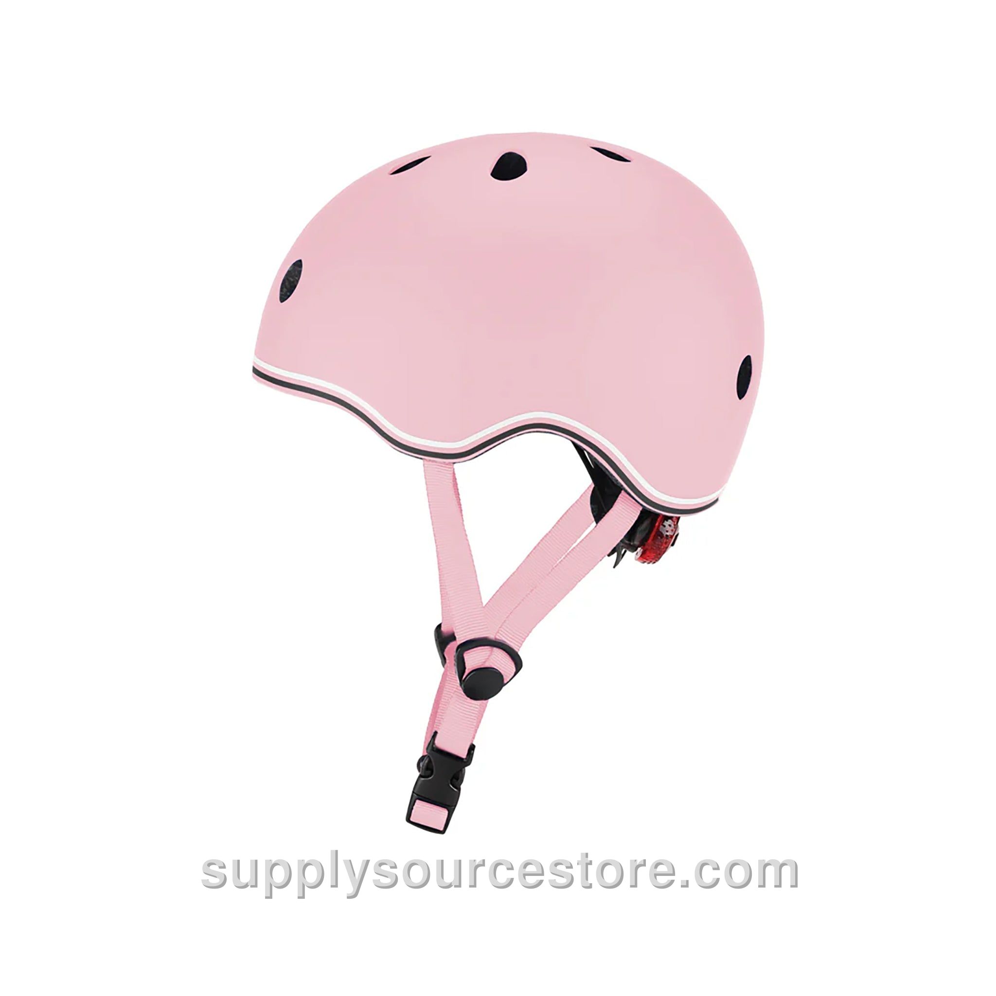 Go Up Helmet With Lights 45-51cm (17.7-20.1 in) - Pastel Pink