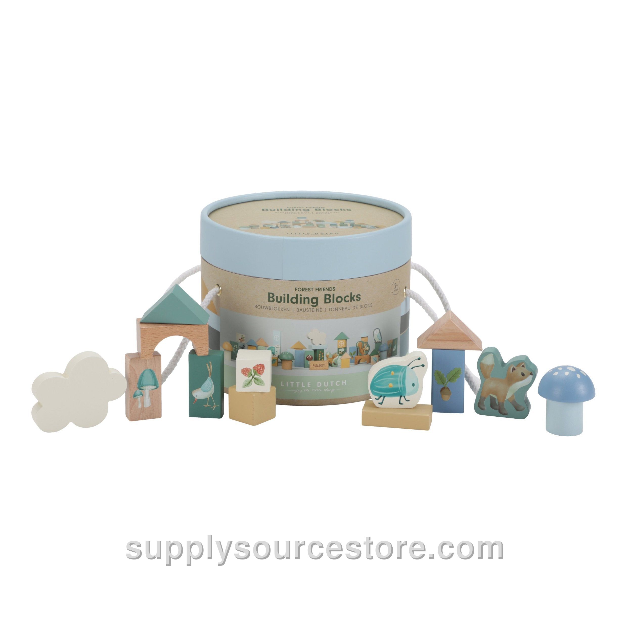 Wooden Building Blocks - Forest Friends