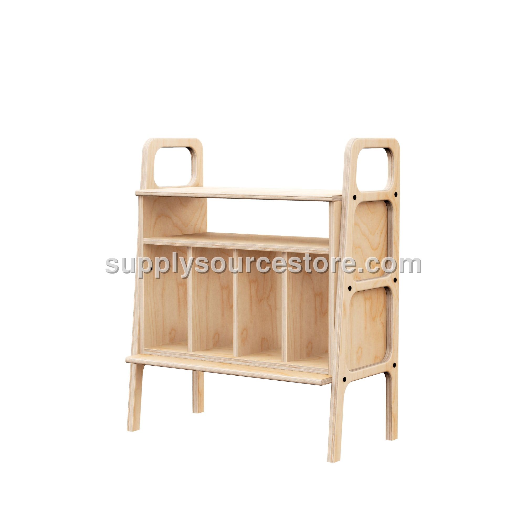 Bookcase Mini with vinyl