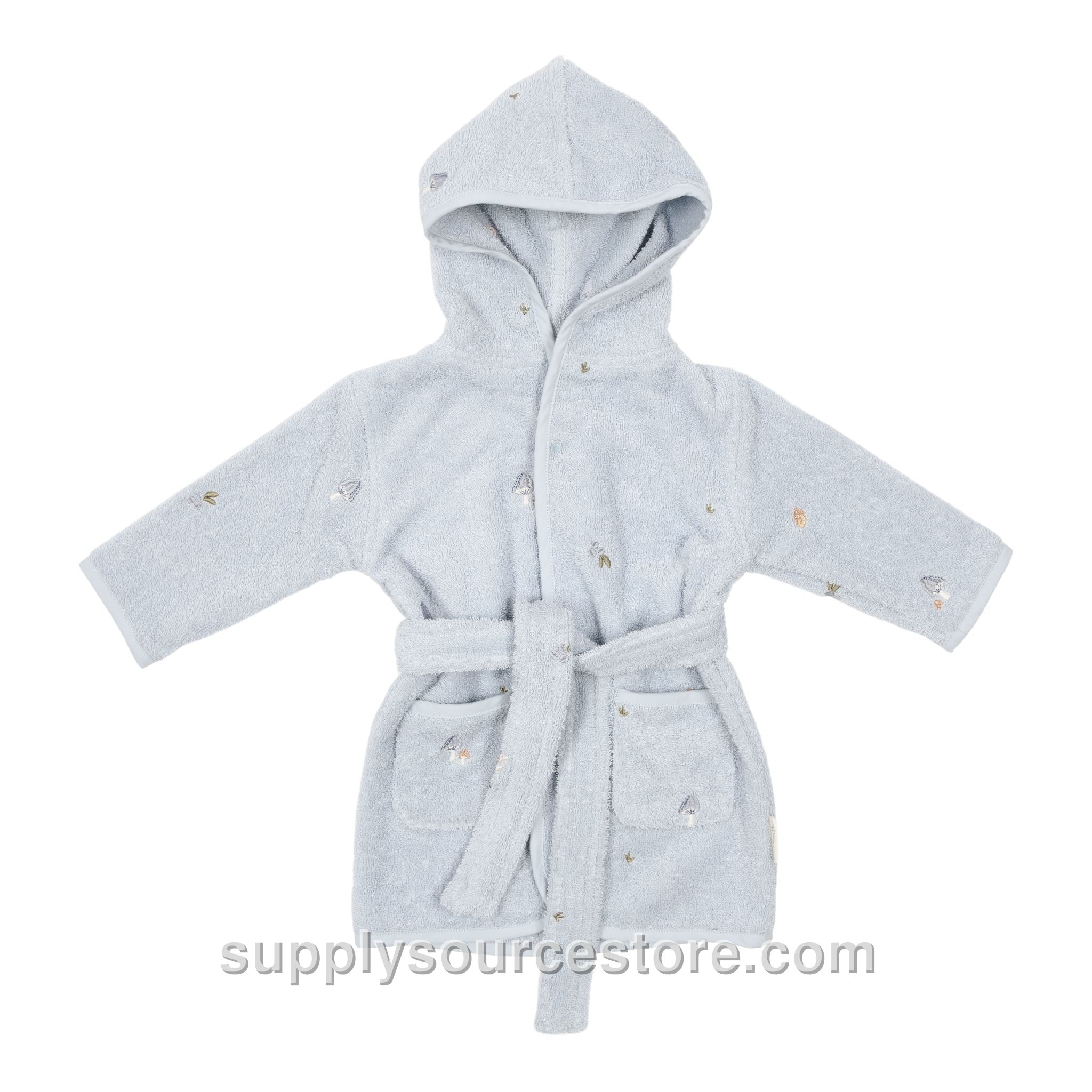 Embroidered Bathrobe - Forest Friends