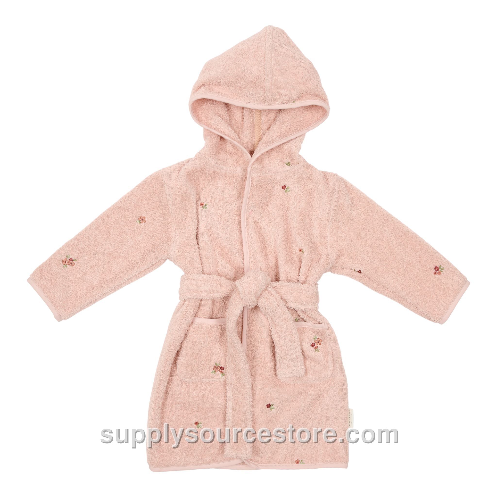 Embroidered Bathrobe - Blossom