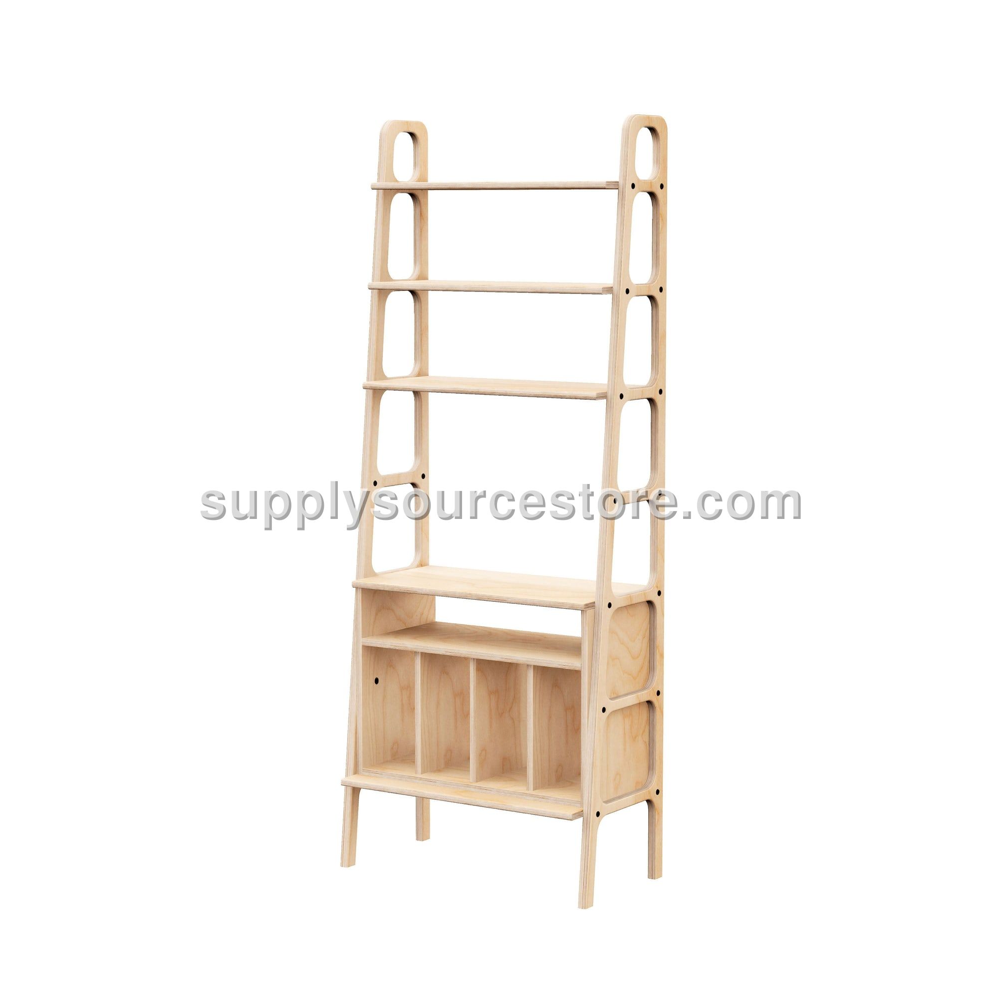 Bookcase Maxi with vinyl
