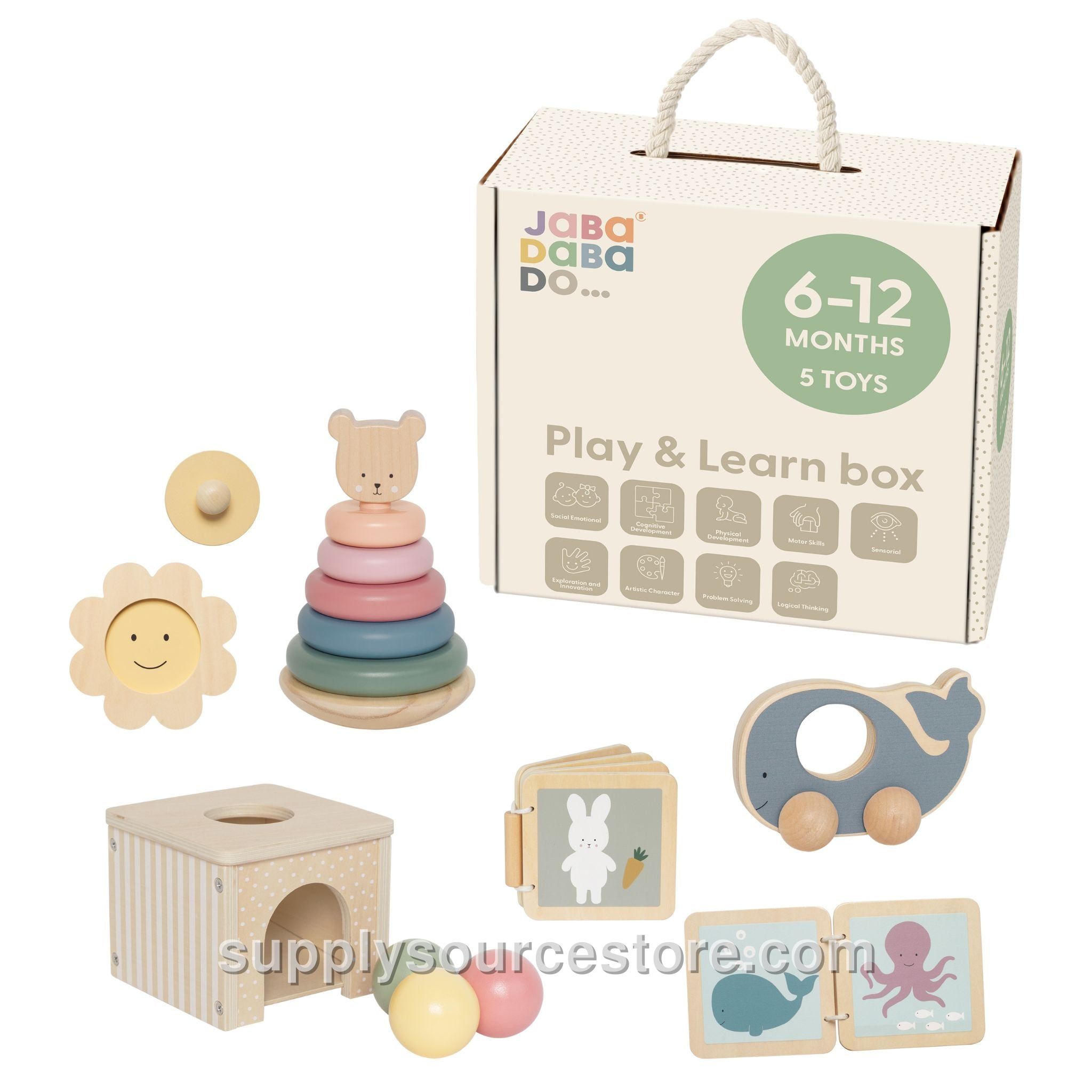 Play And Learn Box - 6-12 Months