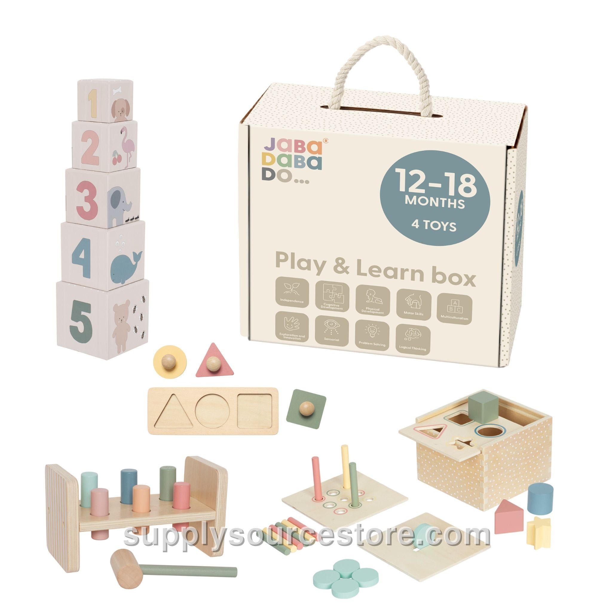 Play And Learn Box - 12-18 Months