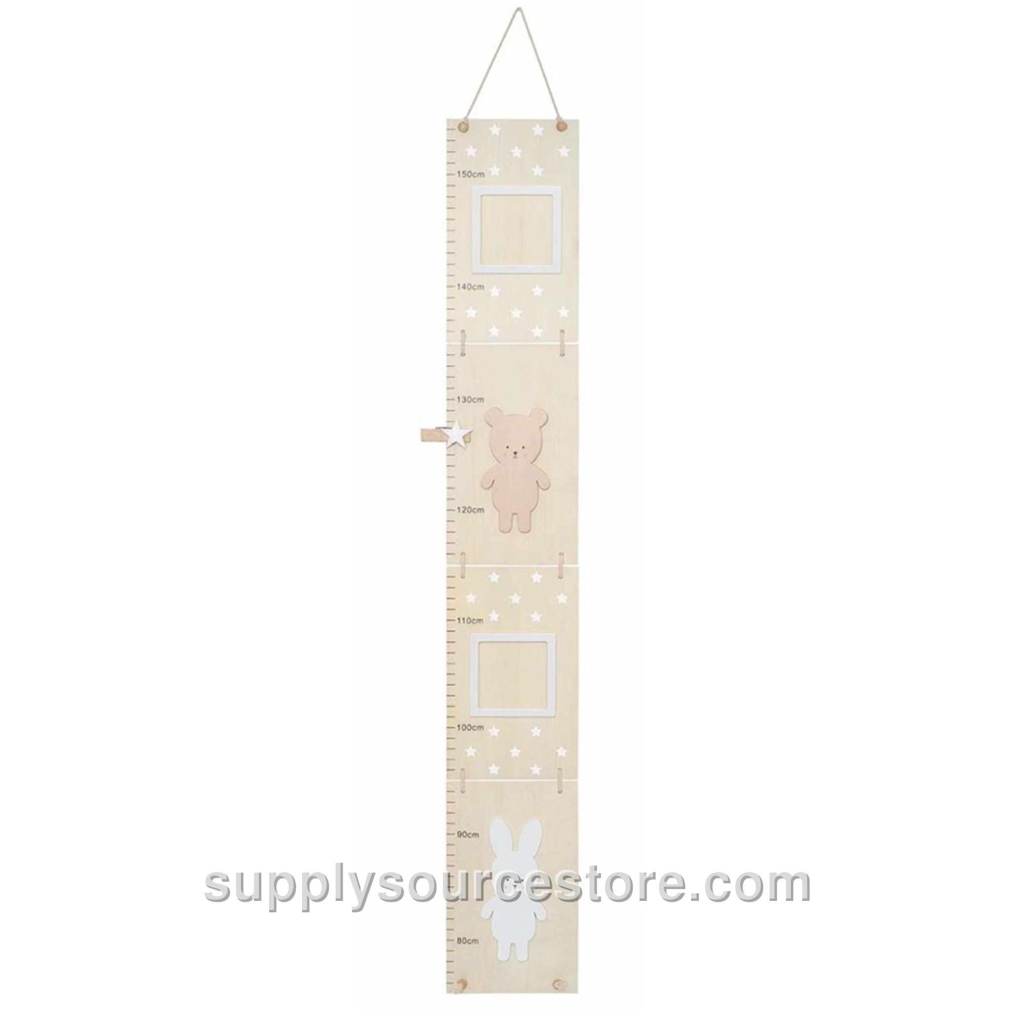 Growth Chart - Teddy And Bunny