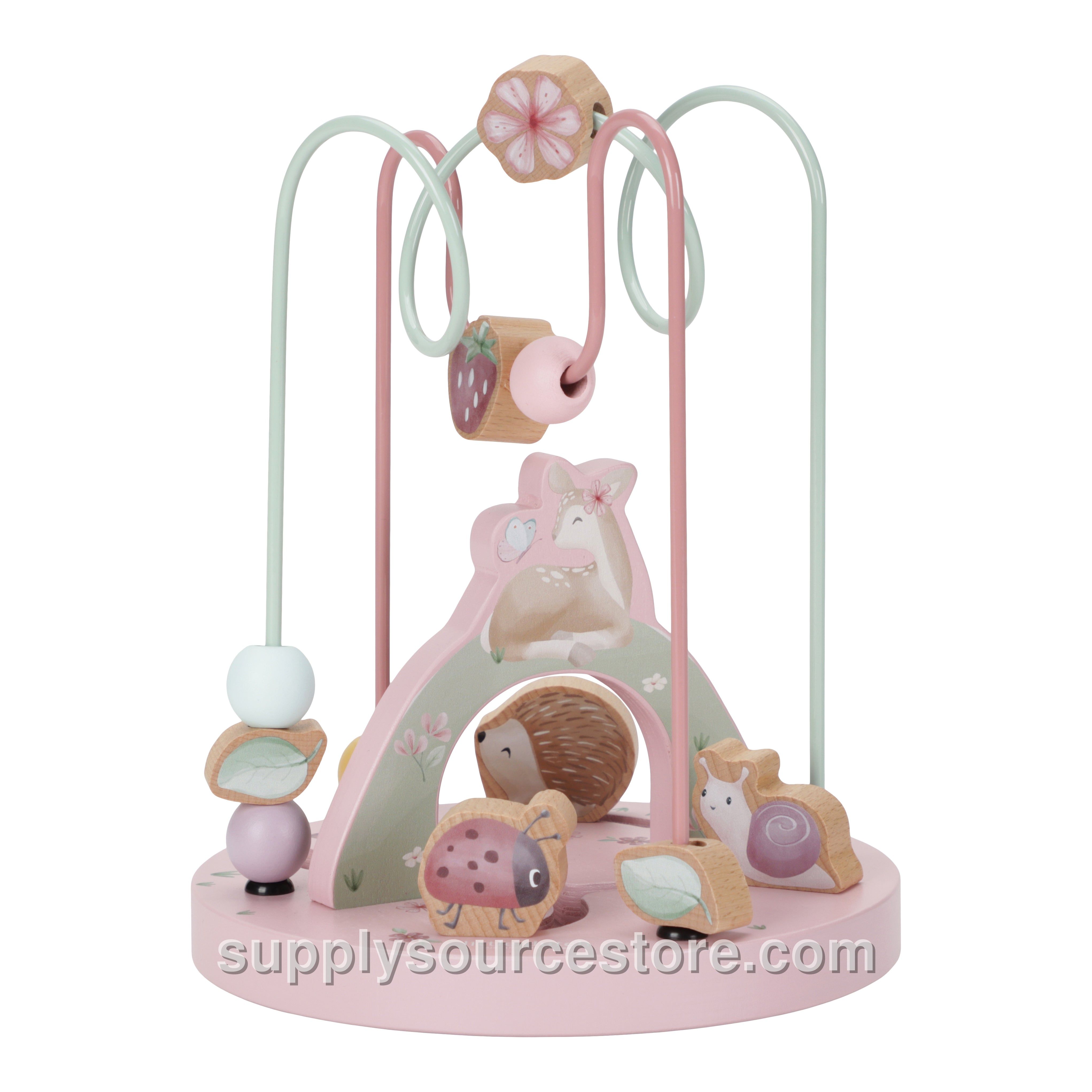 Wooden Activity Spiral - Fairy Garden