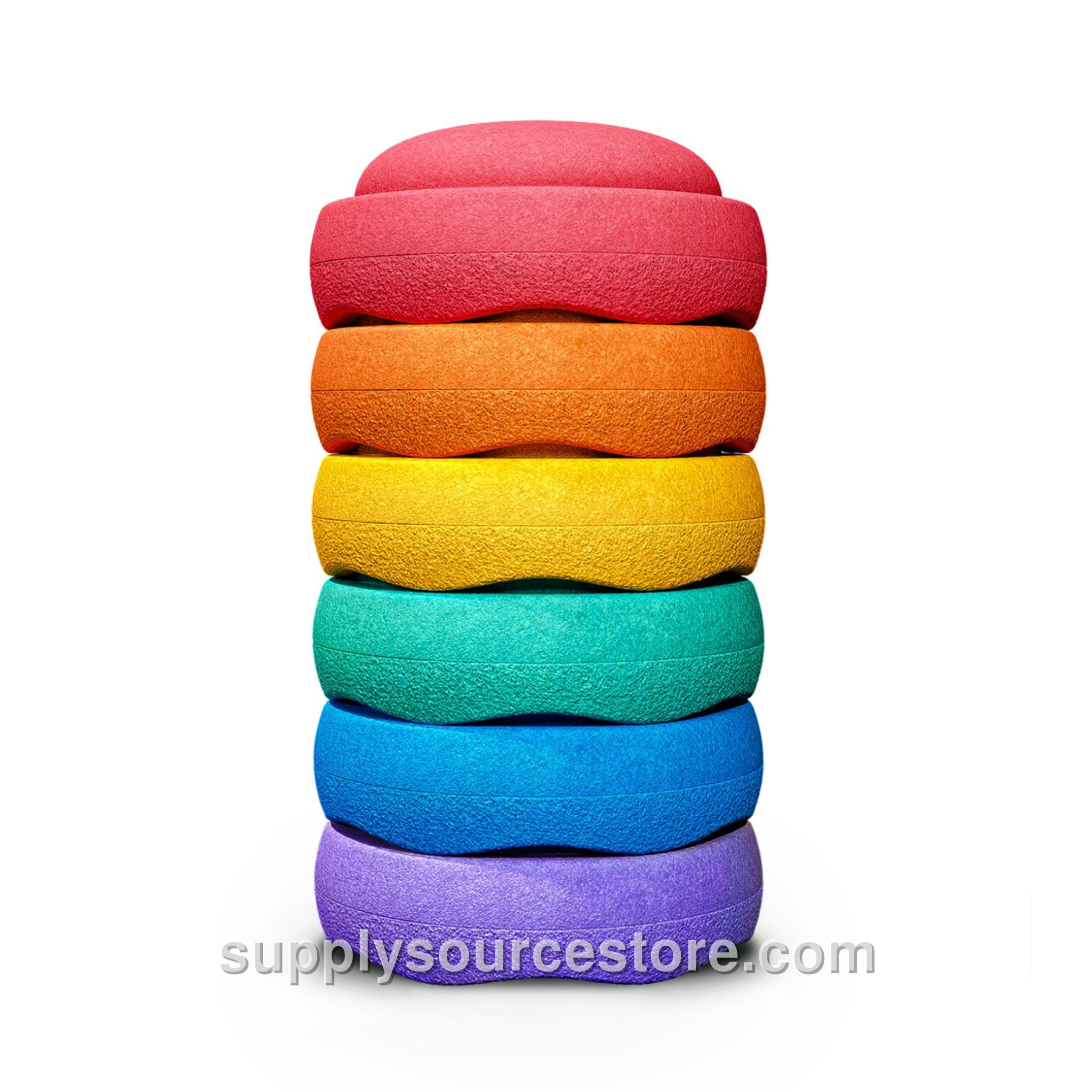 Stepping Stones Set of 6 - Rainbow