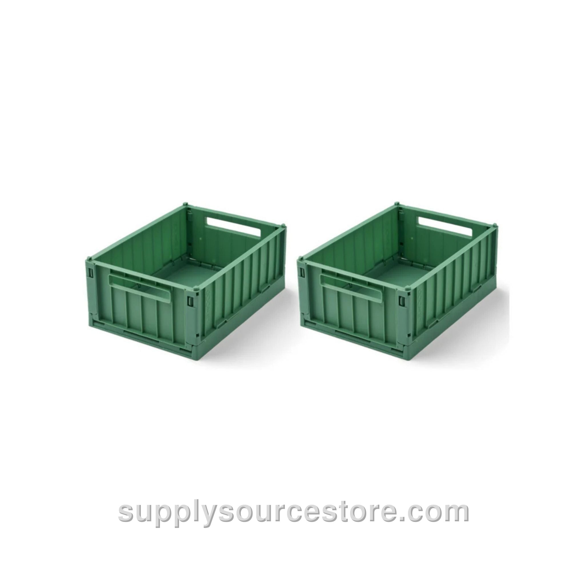 Weston Small Storage Crate Set of 2 - Dusty Ivy