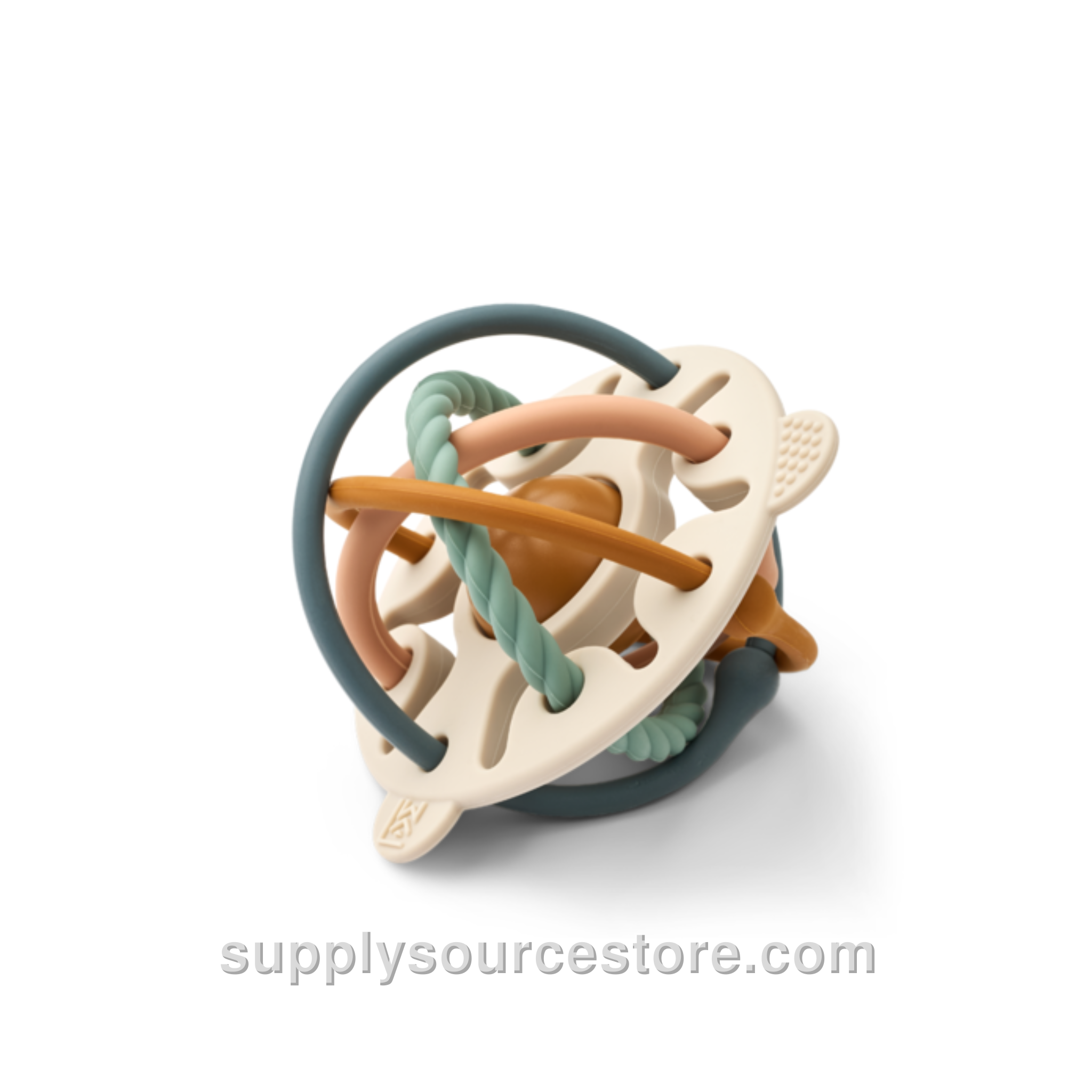 Hakim Silicone Mix Rattle - Sandy / Multi Mix