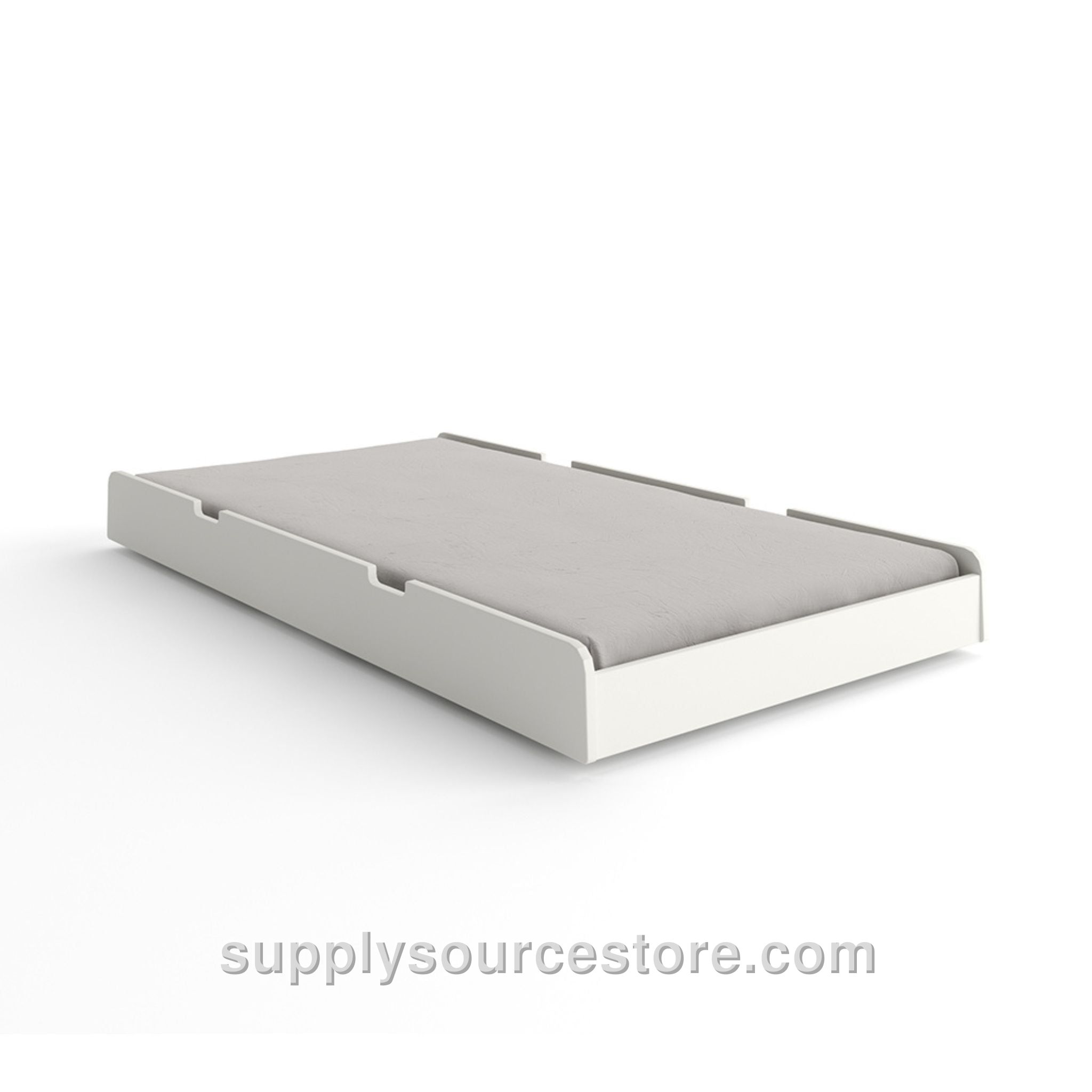 River Trundle Bed - White