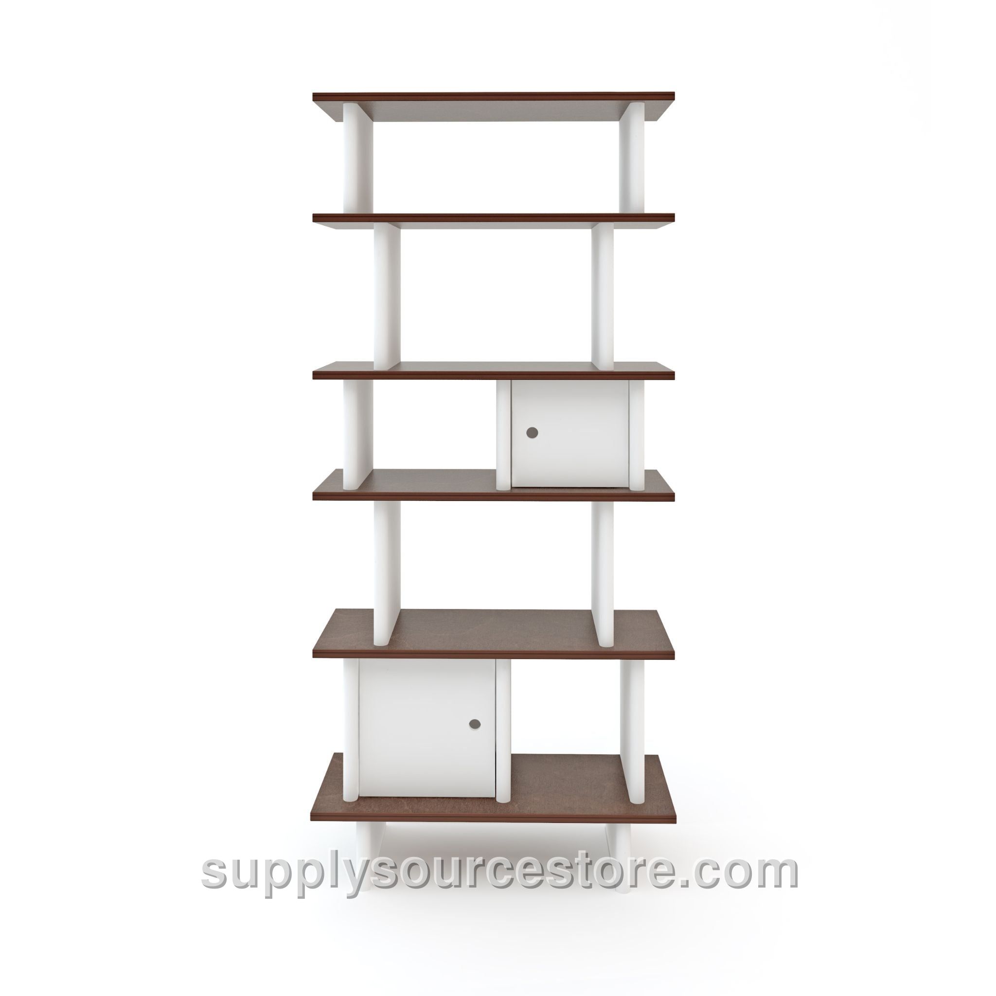 Vertical Mini Library - Walnut