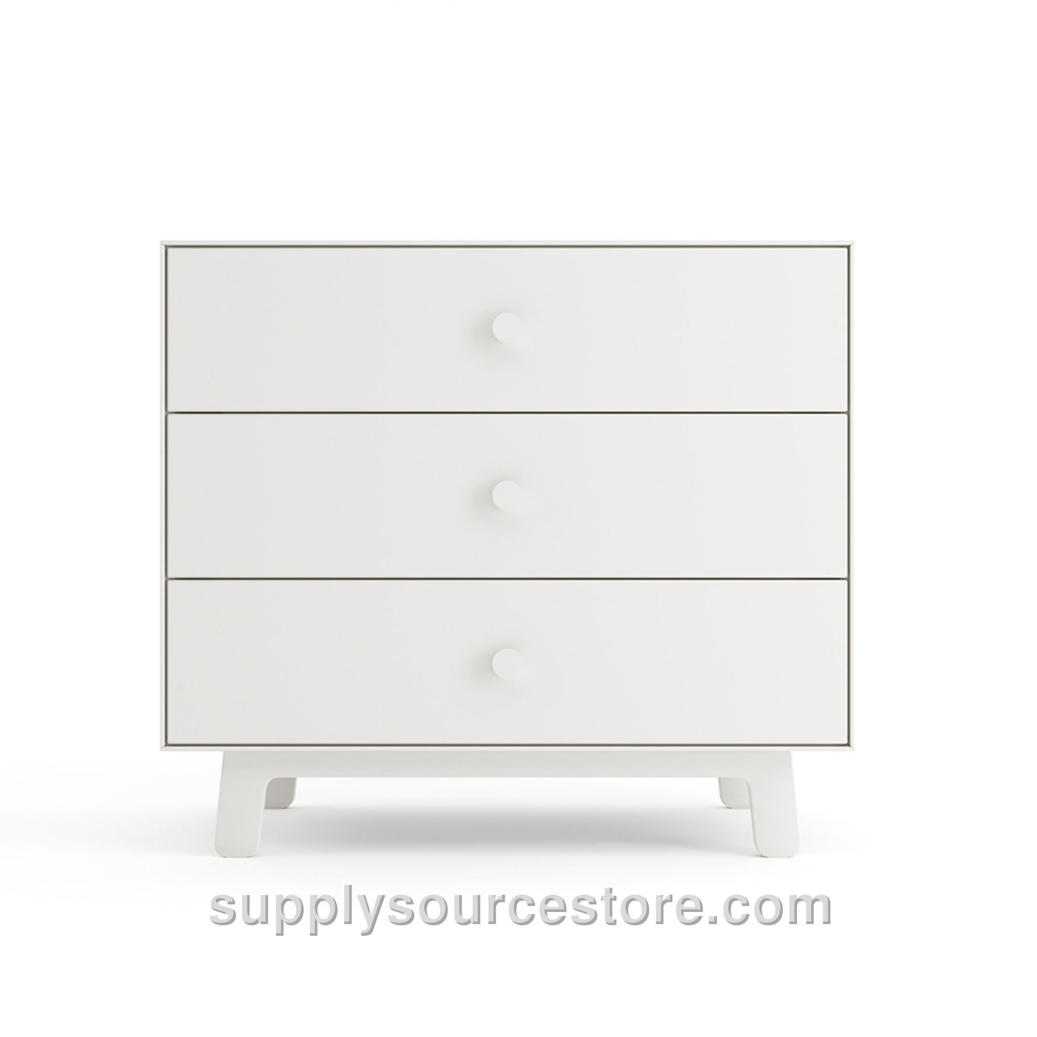 Merlin 3 Drawer Dresser Sparrow - White