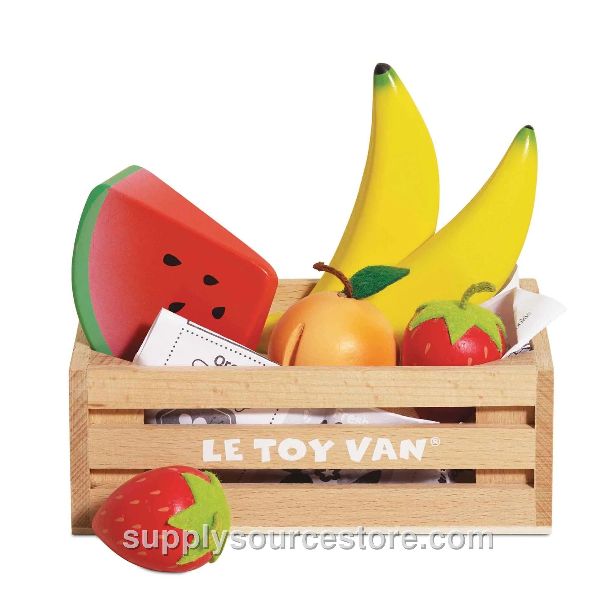 Smoothie Fruit Wooden Market Crate