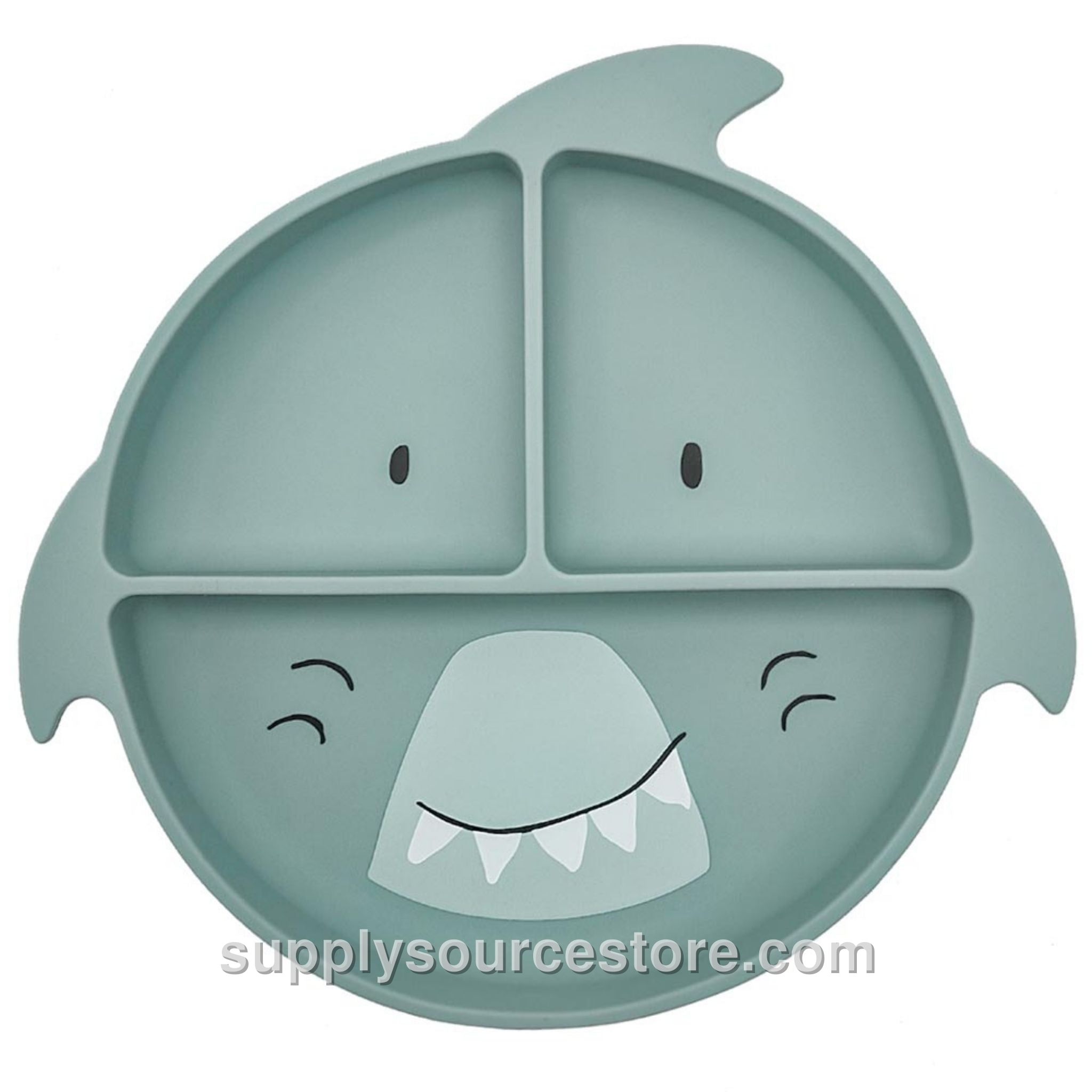 Silicone Divided Suction Plate - Mr. Shark