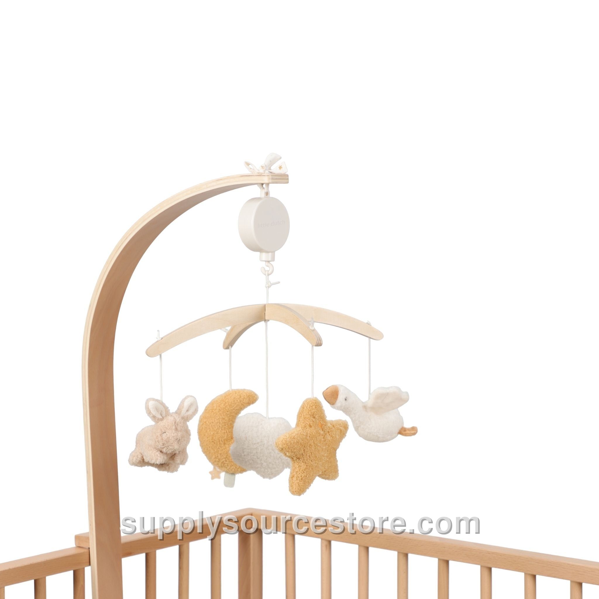 Wooden Musical Cot Mobile - Newborn Naturals