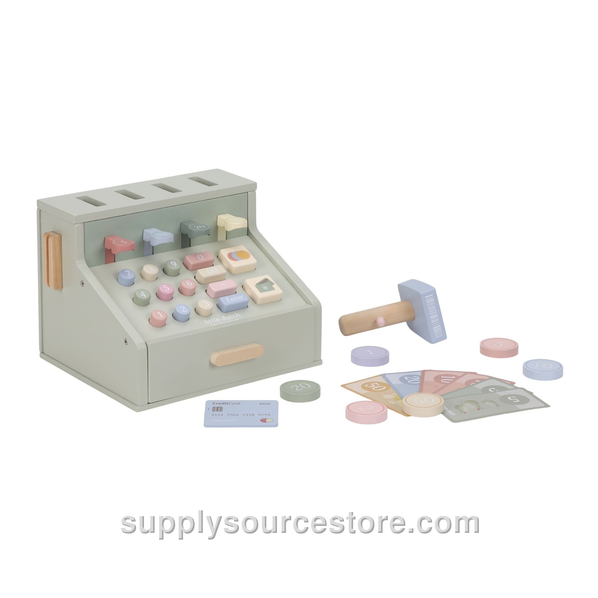 Wooden Cash Register
