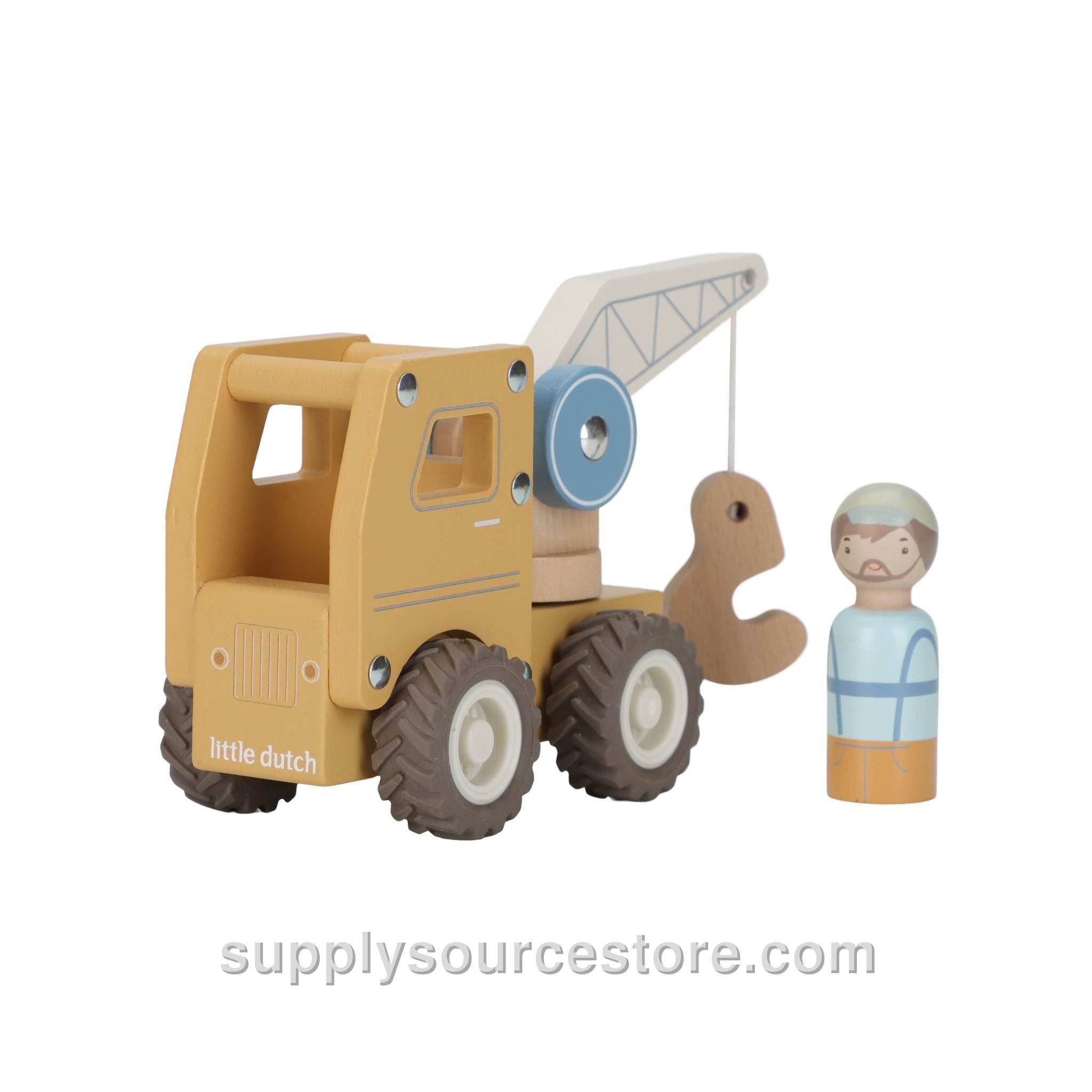 Wooden Crane Truck