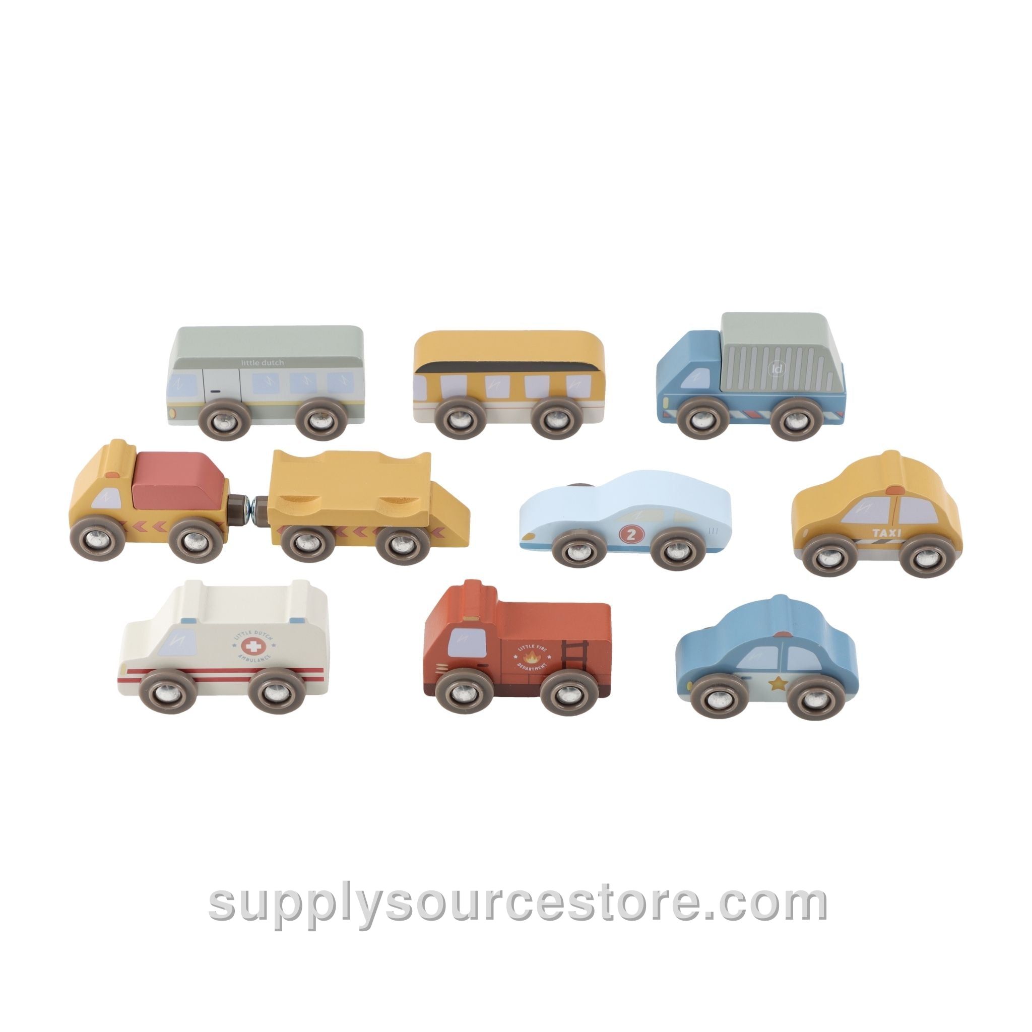 Wooden Vehicle Set