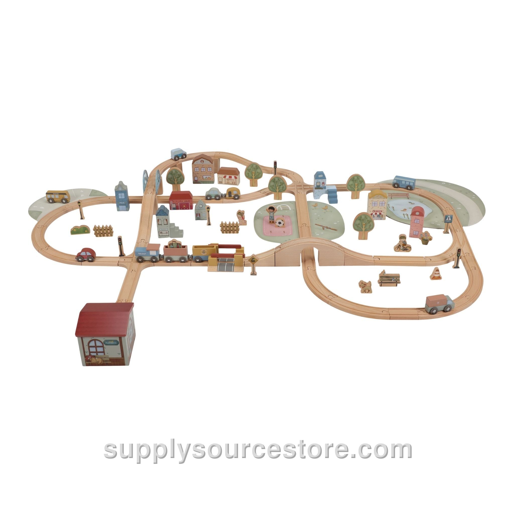 Wooden Train Track Set XL