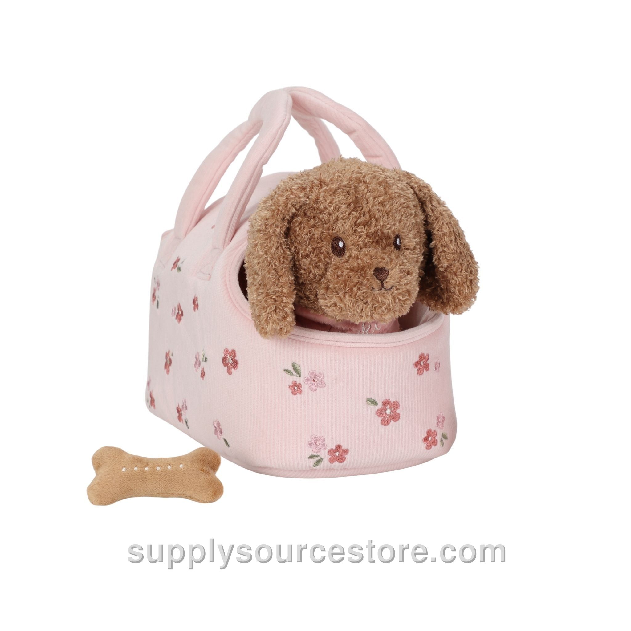 Plush Dog In Bag - Jackie