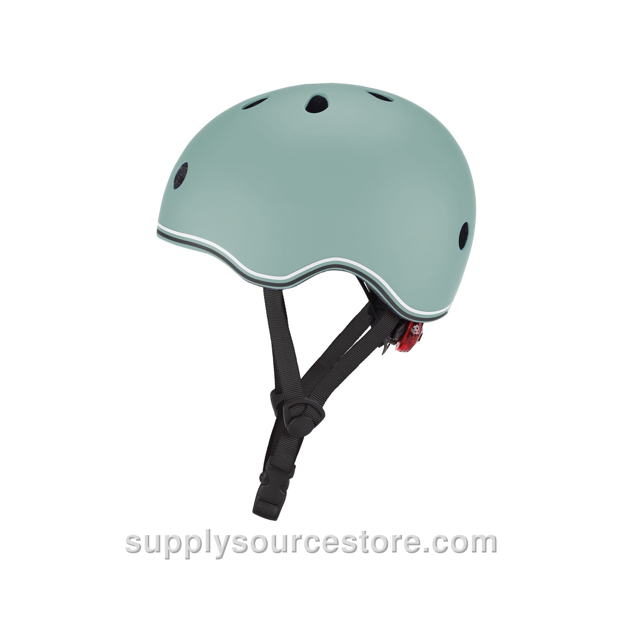 Go Up Helmet With Lights 45-51cm (17.7-20.1 in) - Sage