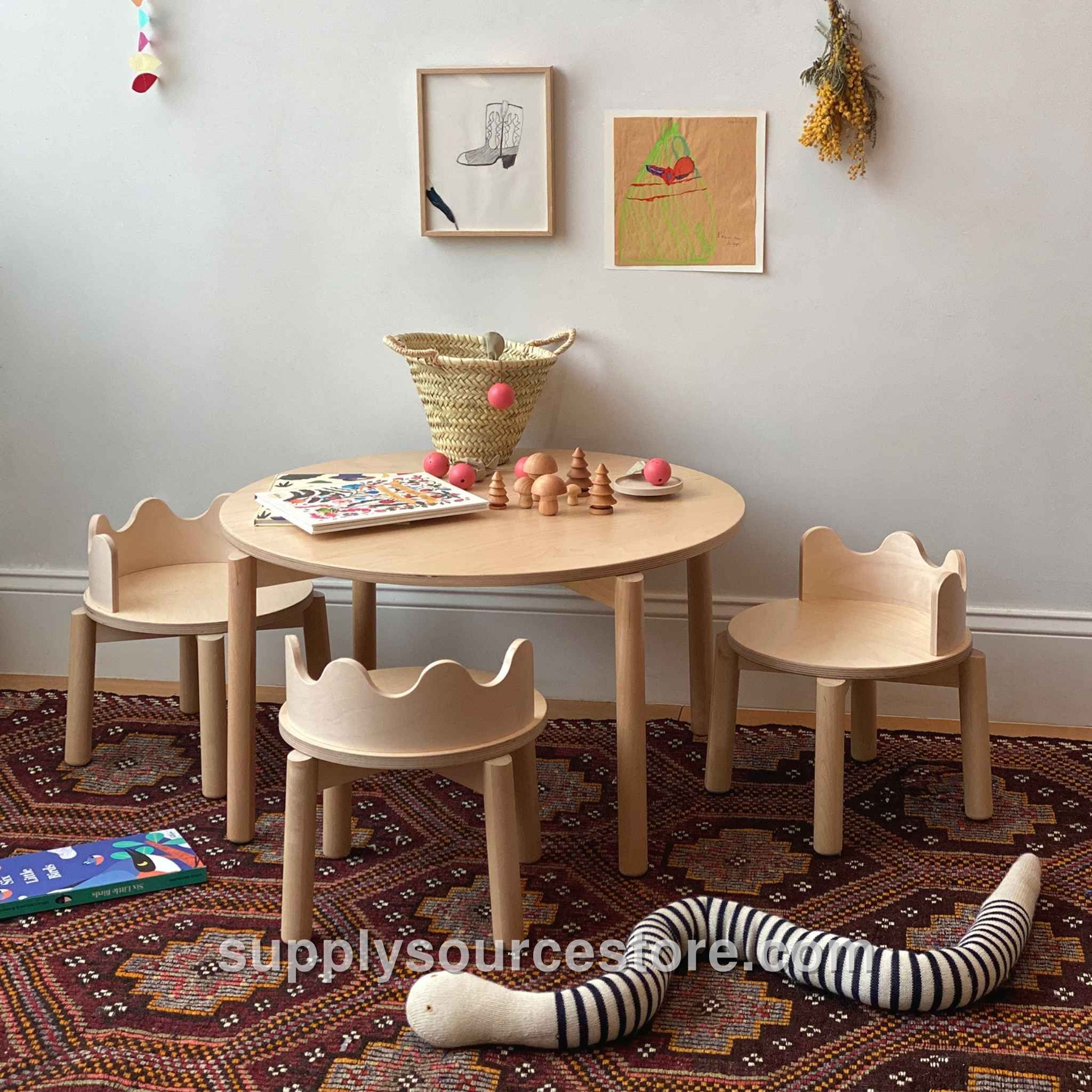 Moss Play Table - Birch