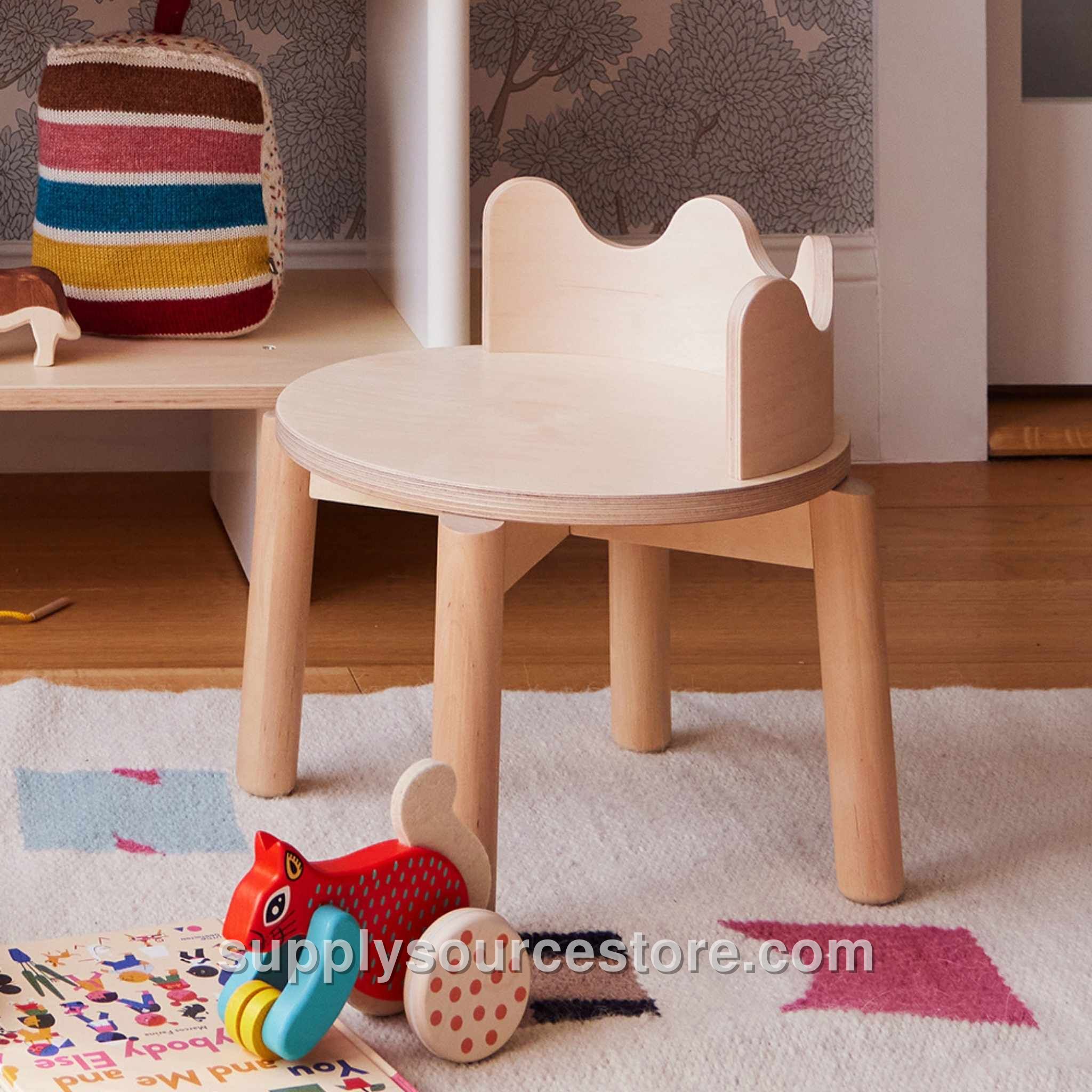 Moss Play Chair Set Of 2 - Birch